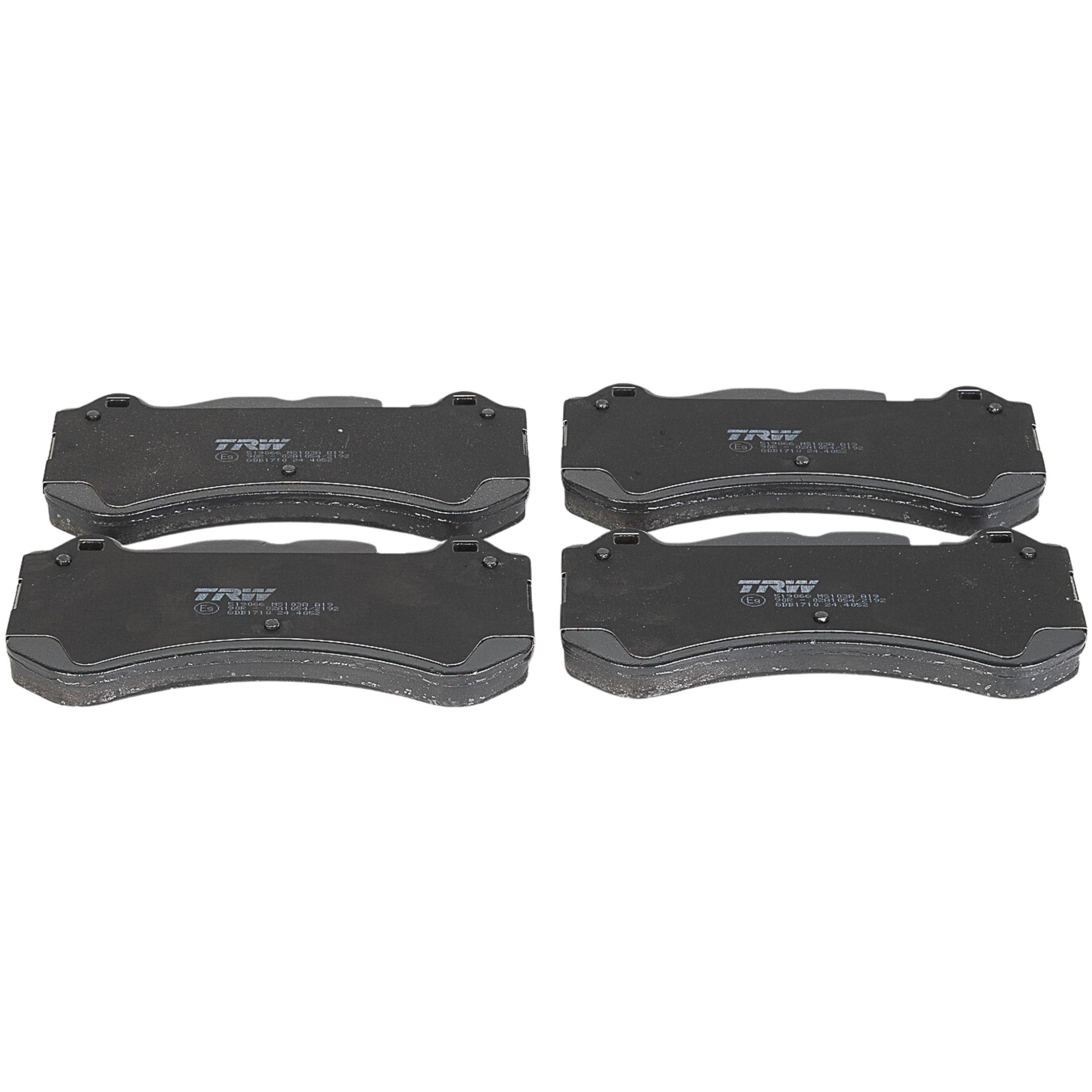 Pastilhas Freio Dianteira Antirruído Cotec para Mercedes-Benz CLS 63 AMG e SL 65 AMG - TRW - GDB1710