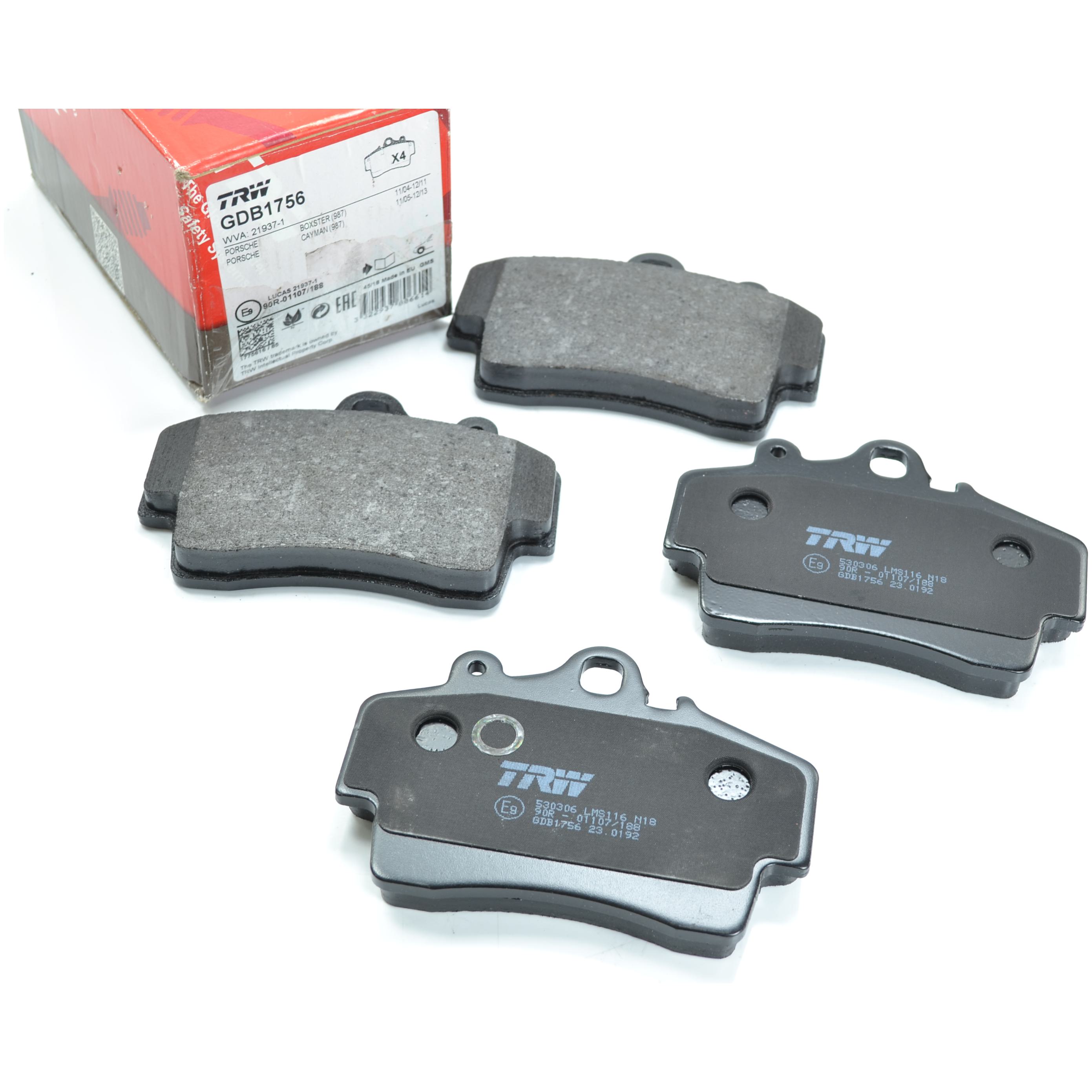 Pastilhas Freio Dianteira Antirruído Cotec para Porsche Cayman - TRW - GDB1756