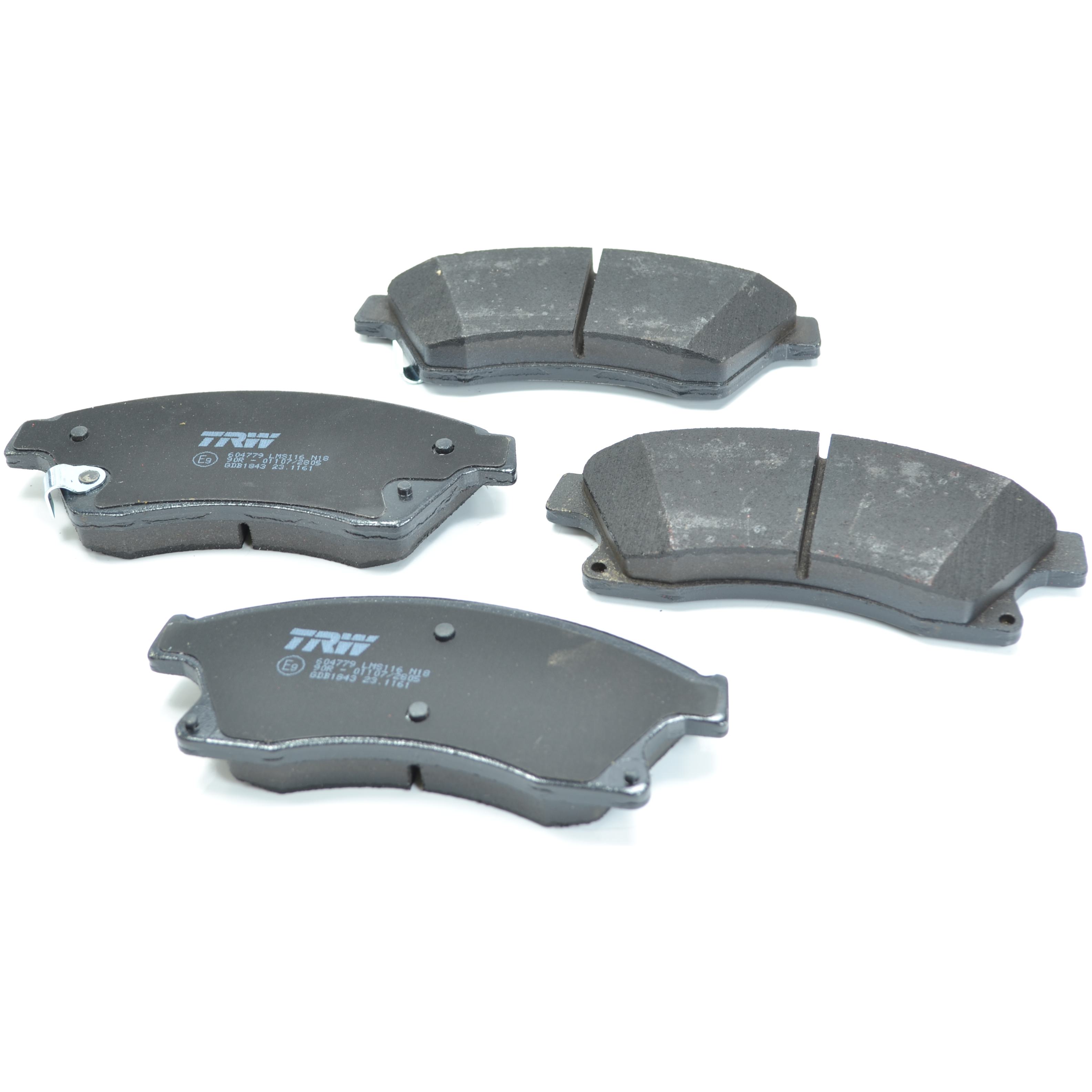 Pastilhas Freio Dianteira Antirruído Cotec para Chevrolet Cruze e Cruze Sport6 - TRW - GDB1843