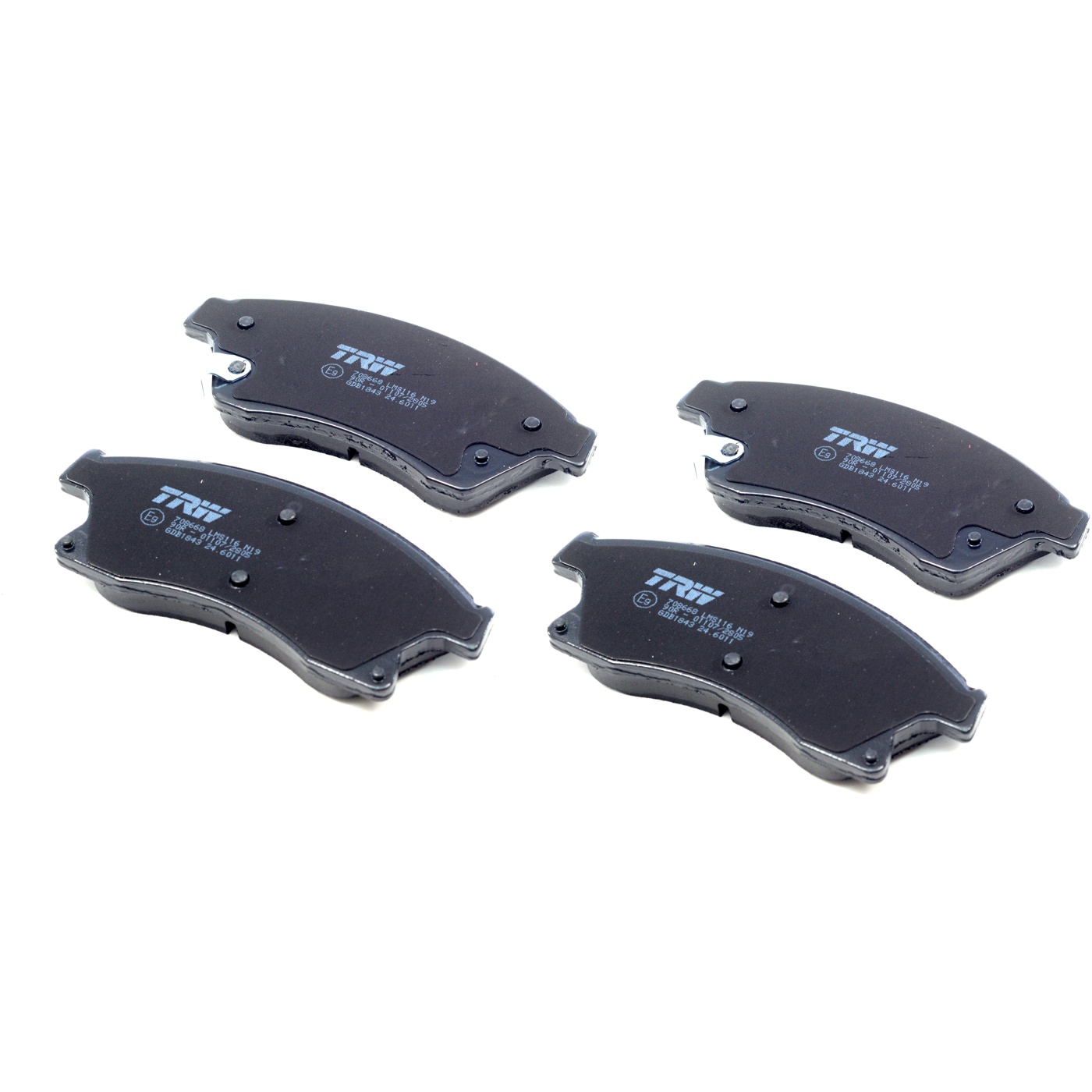 Pastilhas Freio Dianteira Antirruído Cotec para Chevrolet Cruze e Cruze Sport6 - TRW - GDB1843