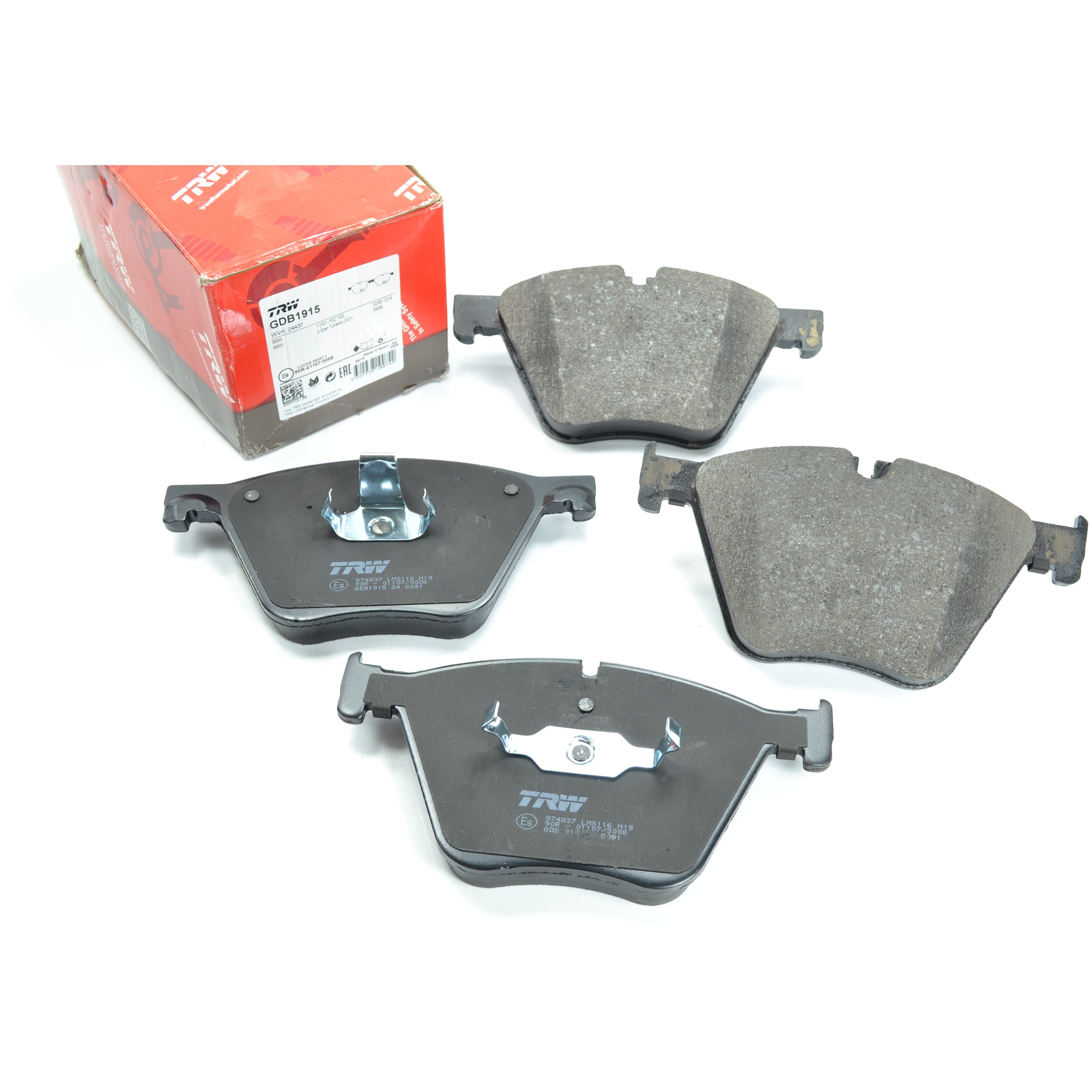 Pastilhas Freio Dianteira Antirruído Cotec para BMW 535i e 750i - TRW - GDB1915