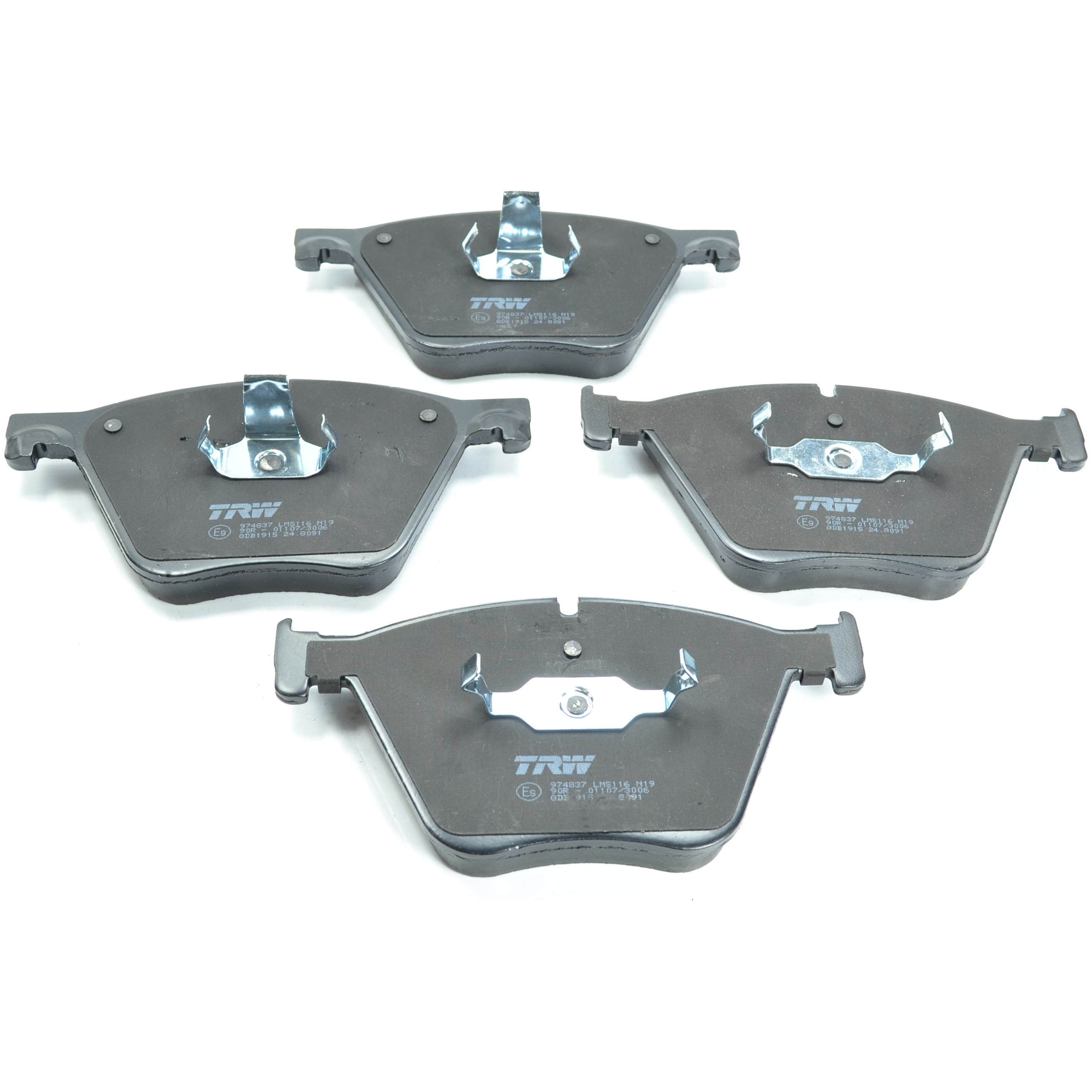 Pastilhas Freio Dianteira Antirruído Cotec para BMW 535i e 750i - TRW - GDB1915