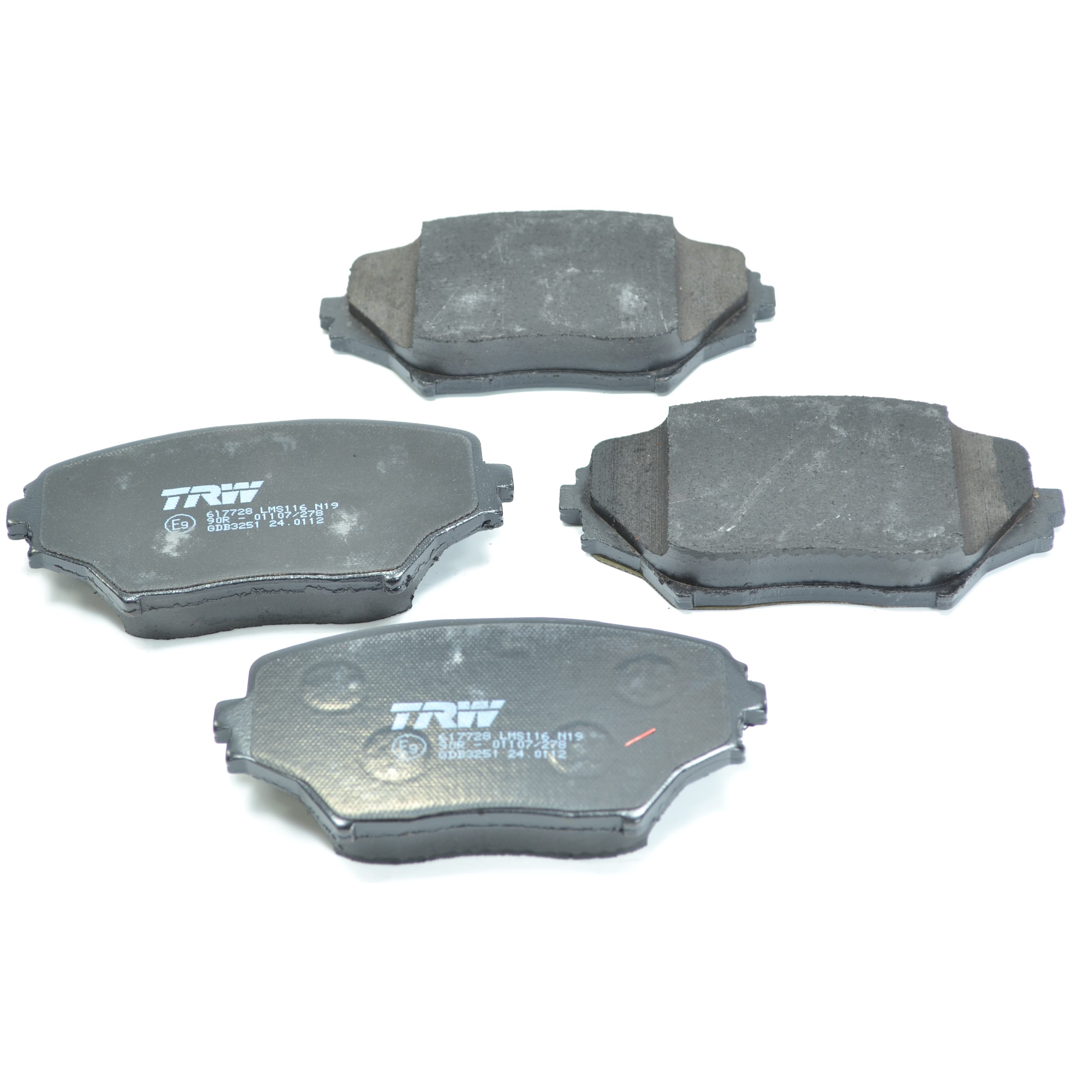 Pastilhas Freio Dianteira Antirruído Cotec para Toyota RAV4 - TRW - GDB3251
