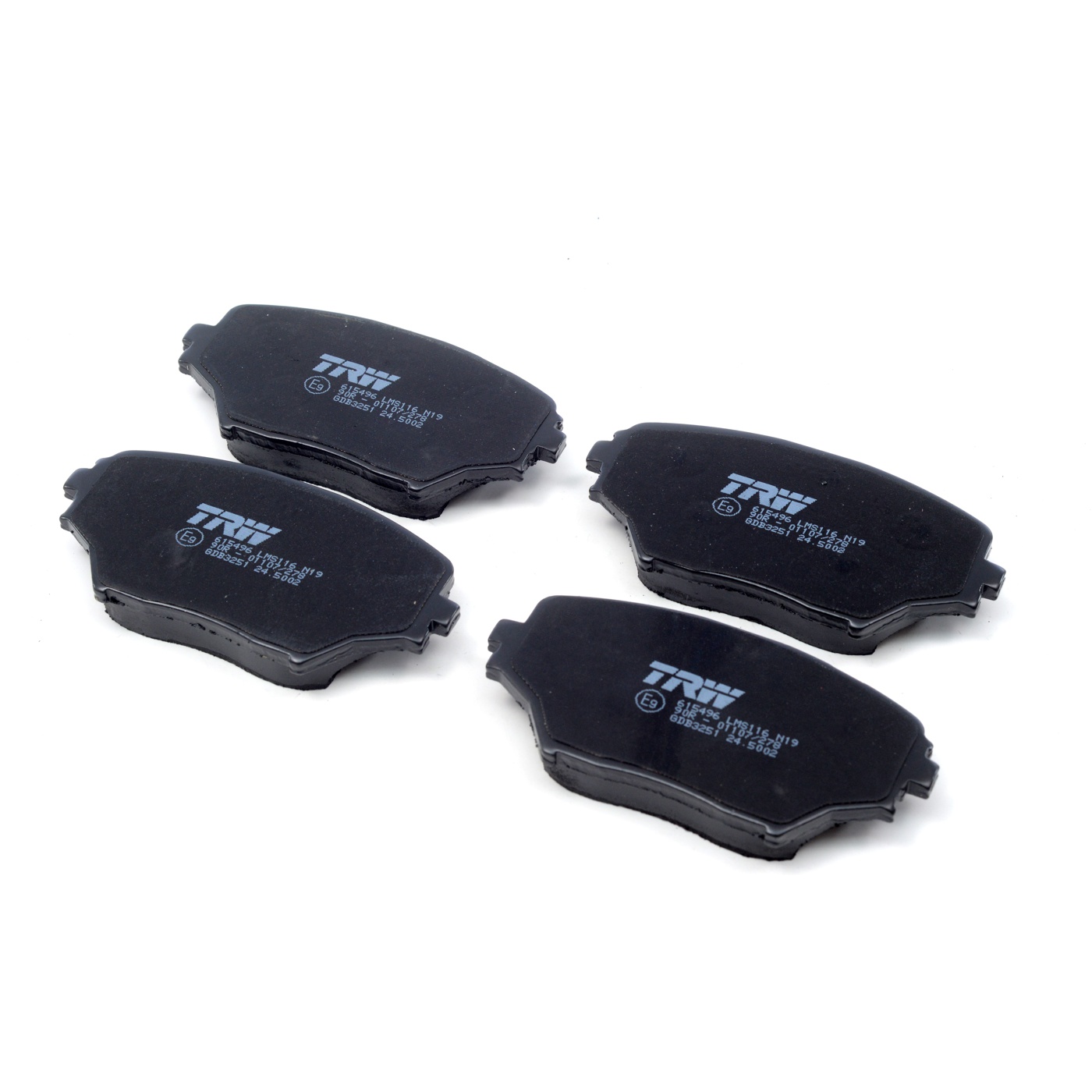Pastilhas Freio Dianteira Antirruído Cotec para Toyota RAV4 - TRW - GDB3251
