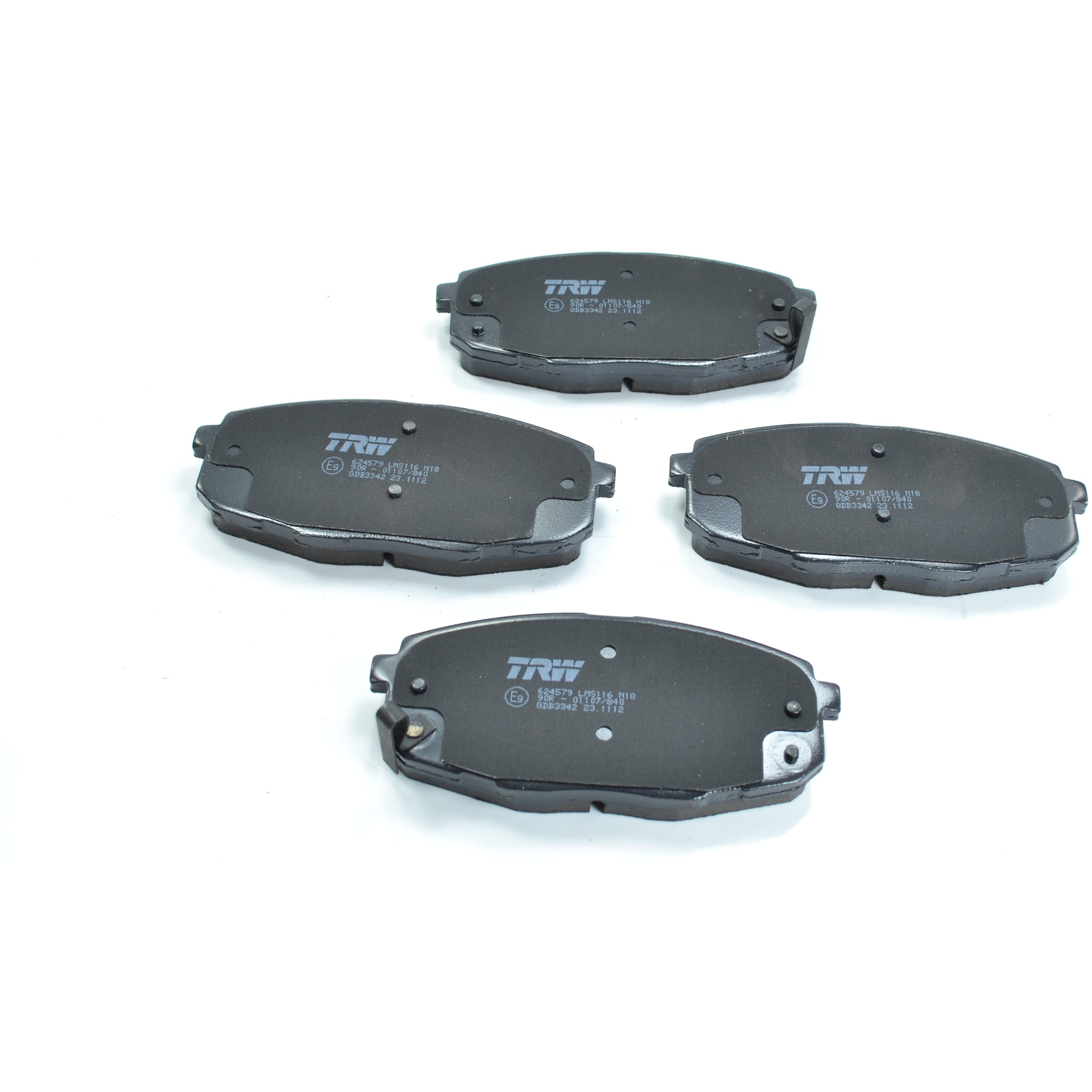 Pastilhas Freio Dianteira Antirruído Cotec para KIA Cerato - TRW - GDB3342