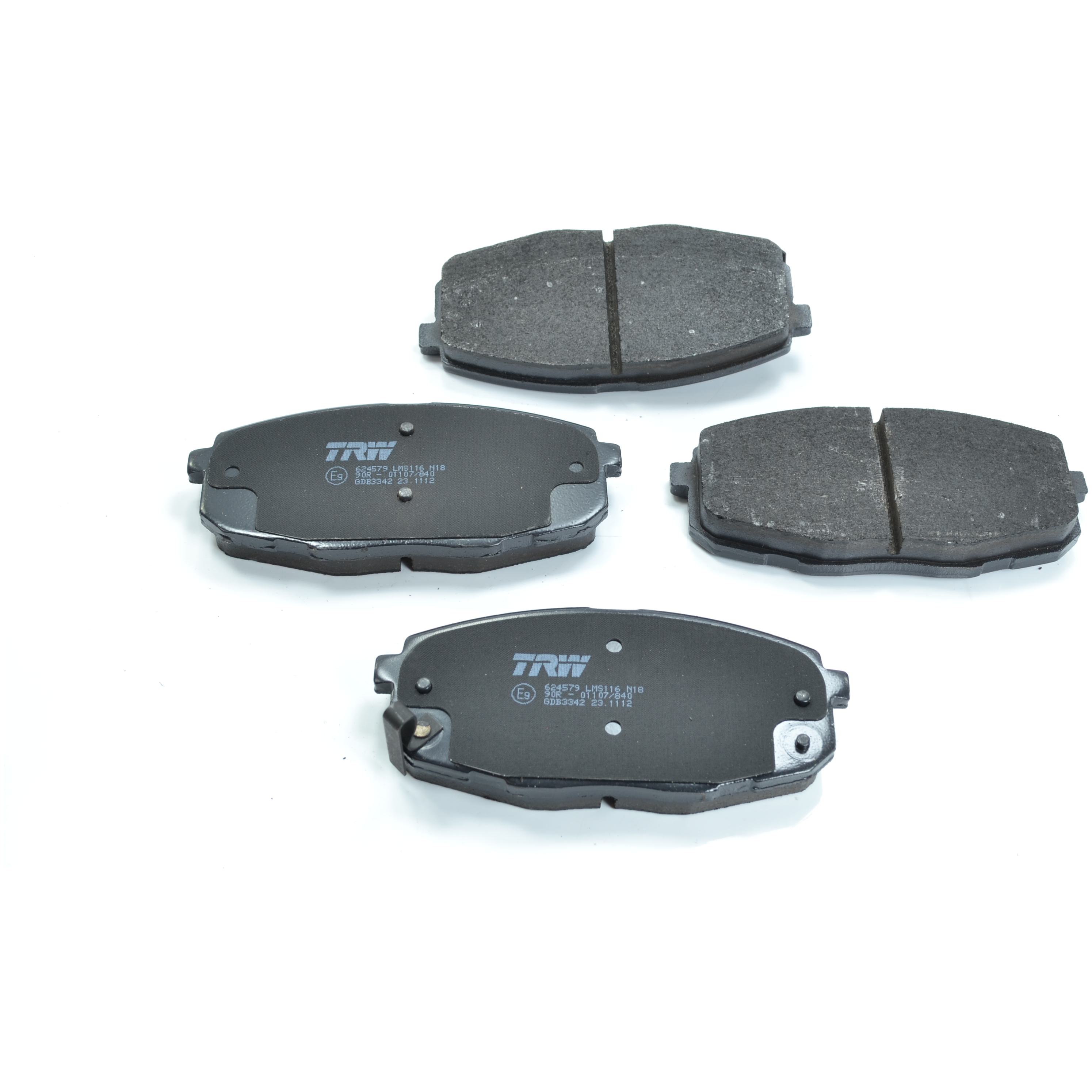 Pastilhas Freio Dianteira Antirruído Cotec para KIA Cerato - TRW - GDB3342