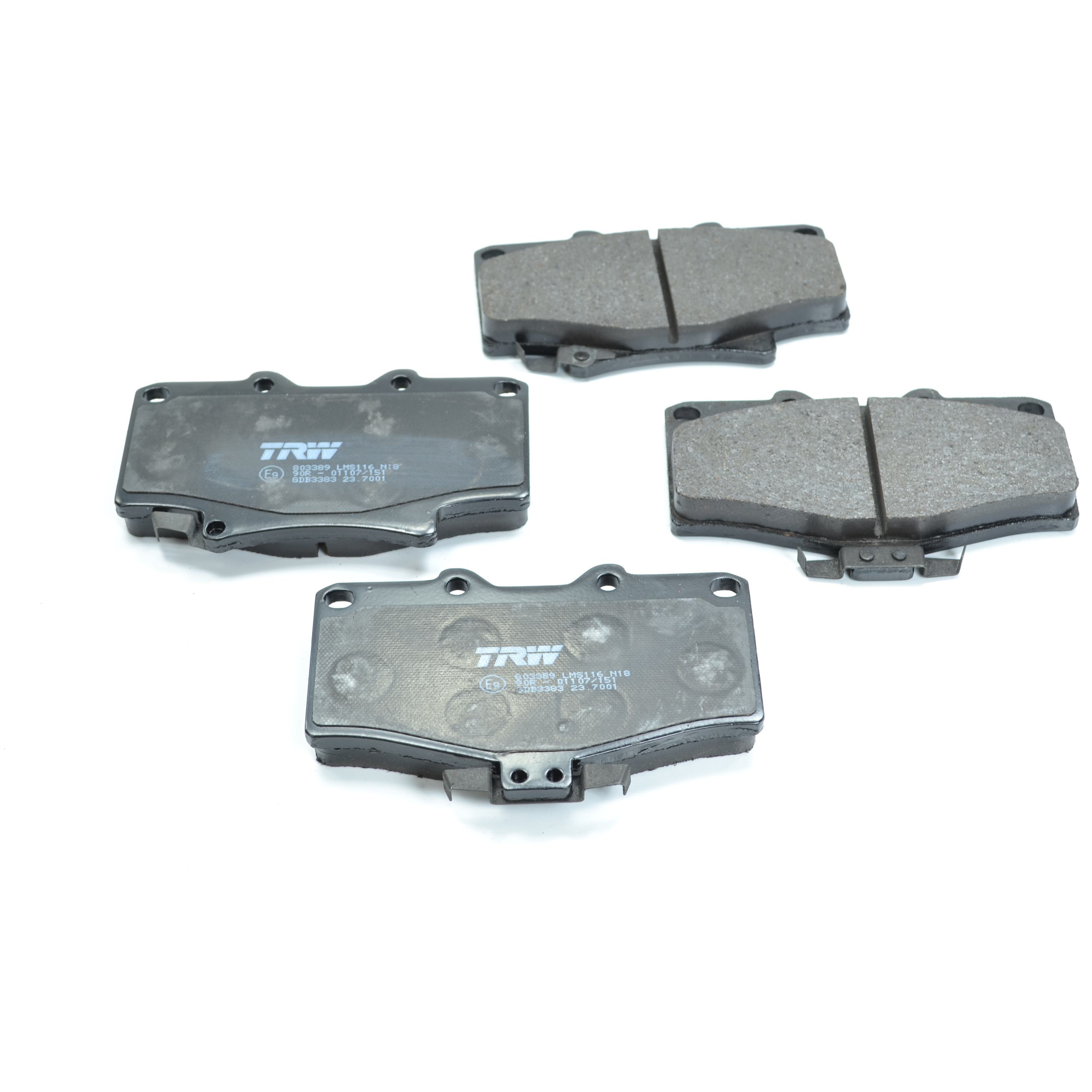 Pastilhas Freio Dianteira Antirruído Cotec para Toyota Hilux - TRW - GDB3383