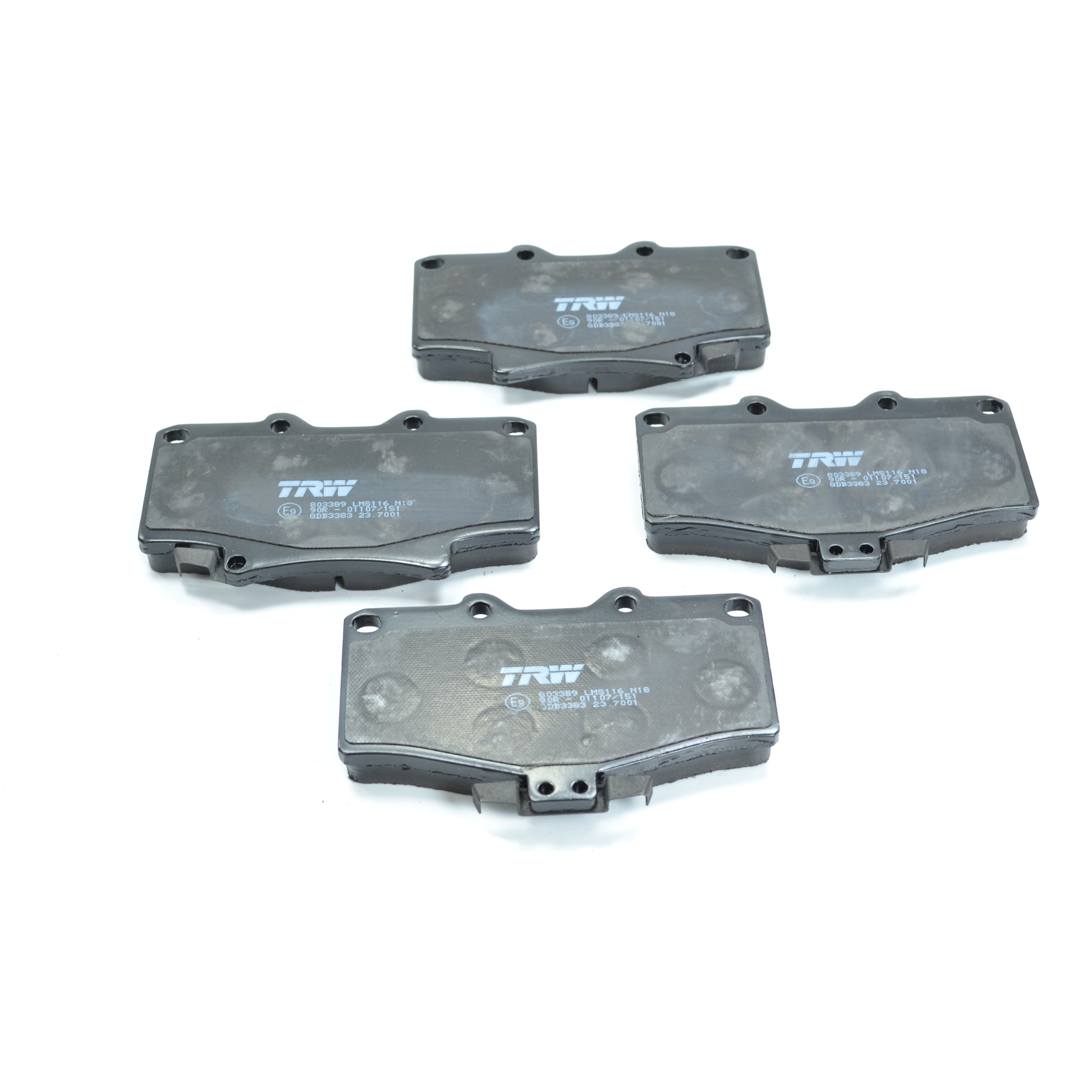 Pastilhas Freio Dianteira Antirruído Cotec para Toyota Hilux - TRW - GDB3383
