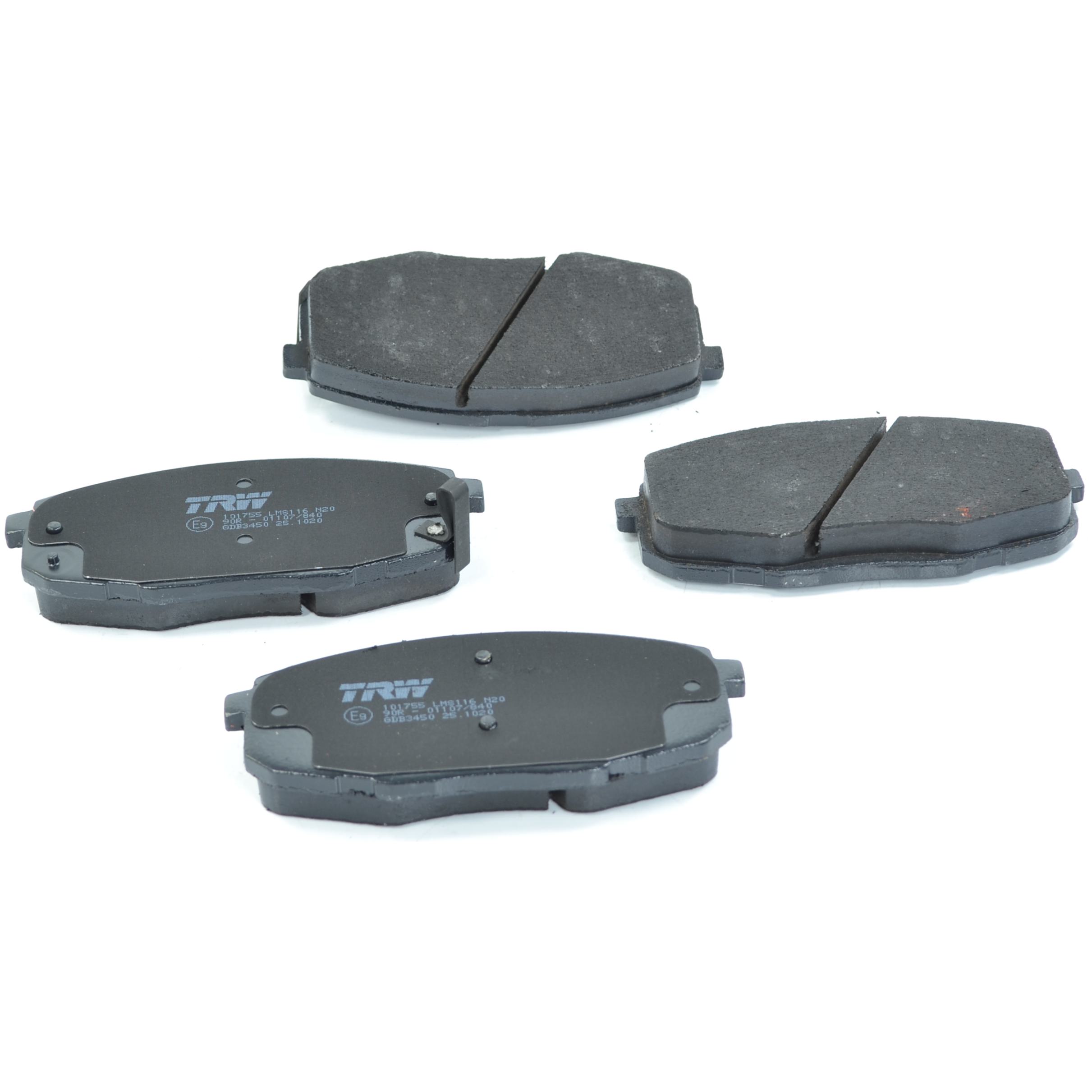 Pastilhas Freio Dianteira Antirruído Cotec para Hyundai I30 e I30 CW - TRW - GDB3450