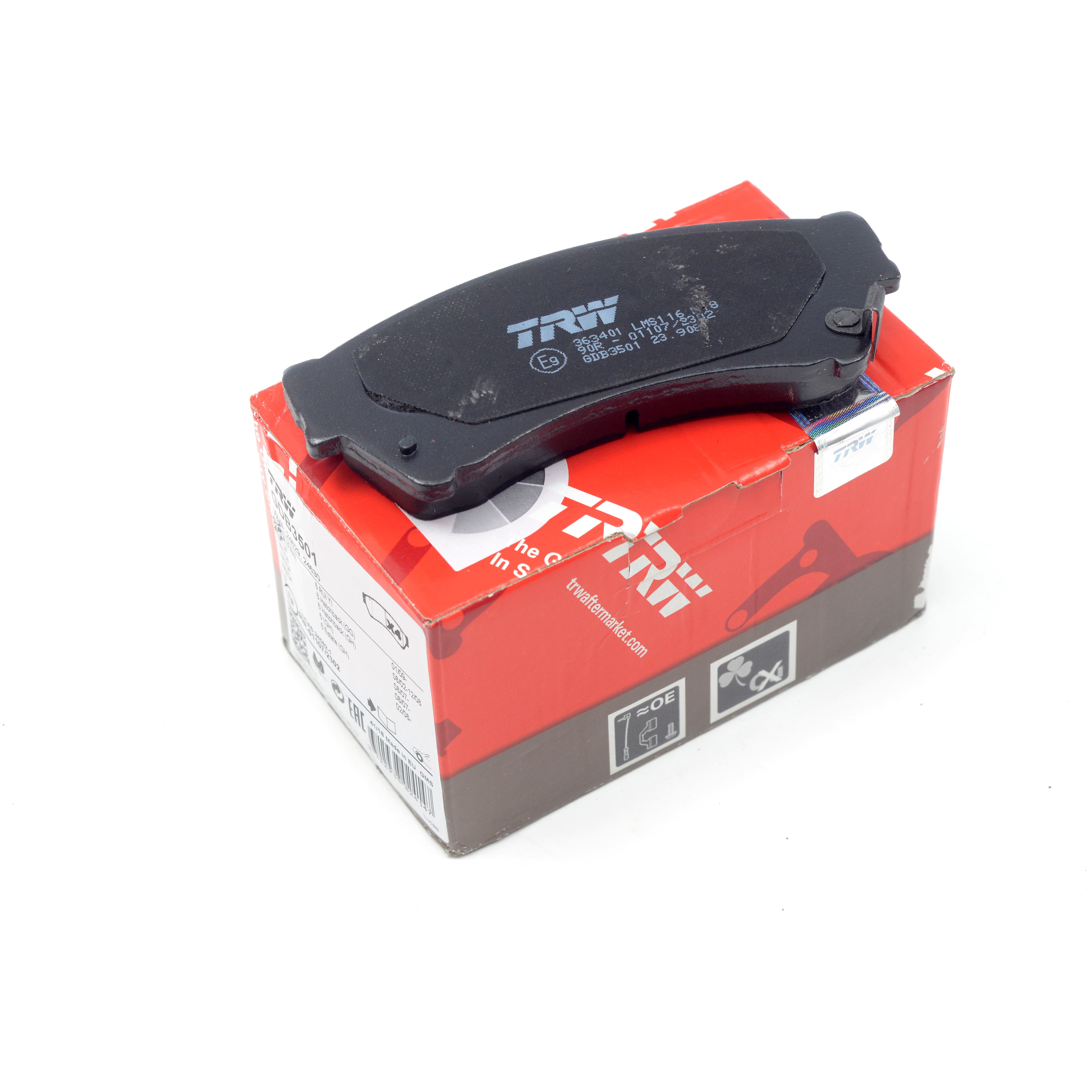 Pastilhas Freio Dianteira Antirruído Cotec para Ford Fusion - TRW - GDB3501