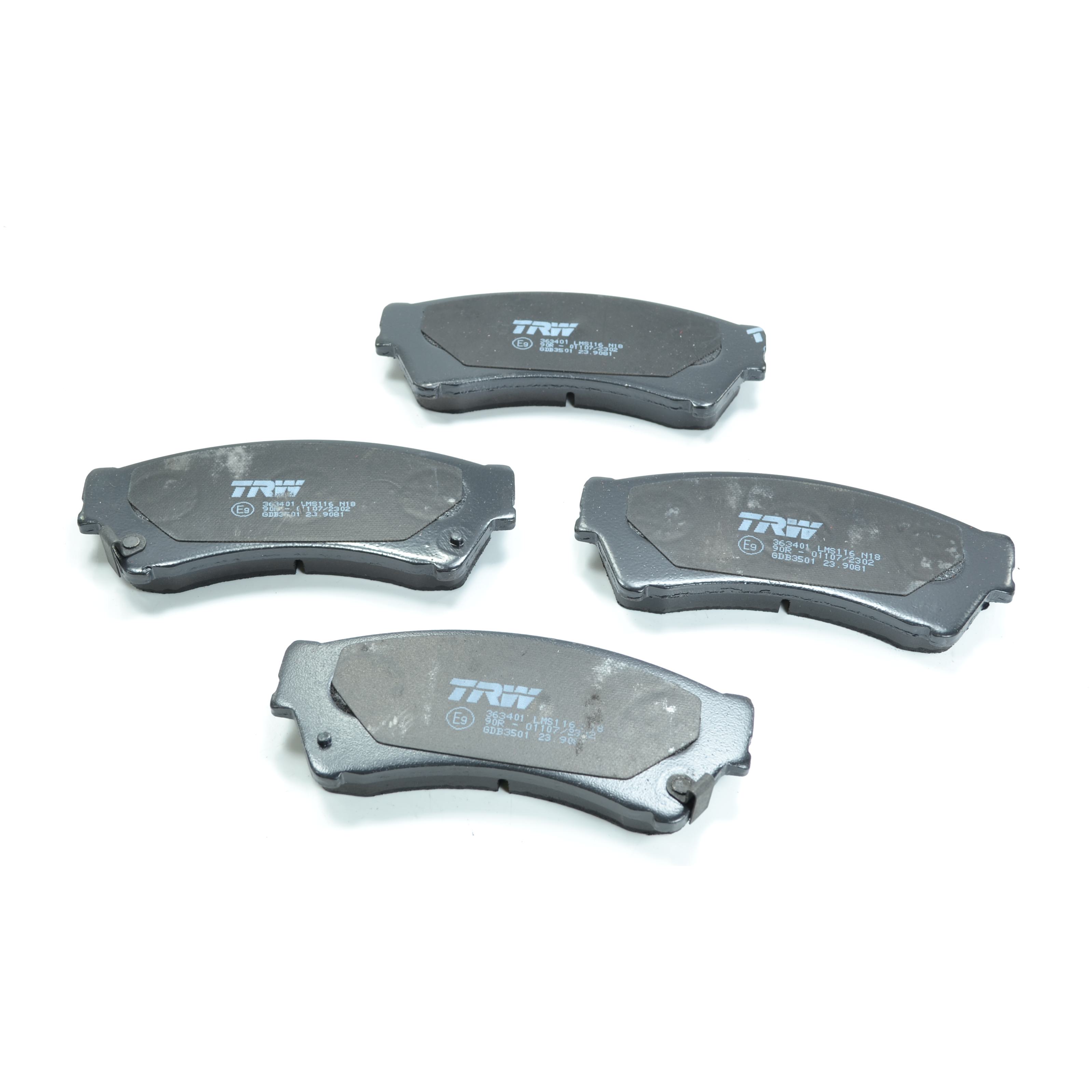 Pastilhas Freio Dianteira Antirruído Cotec para Ford Fusion - TRW - GDB3501