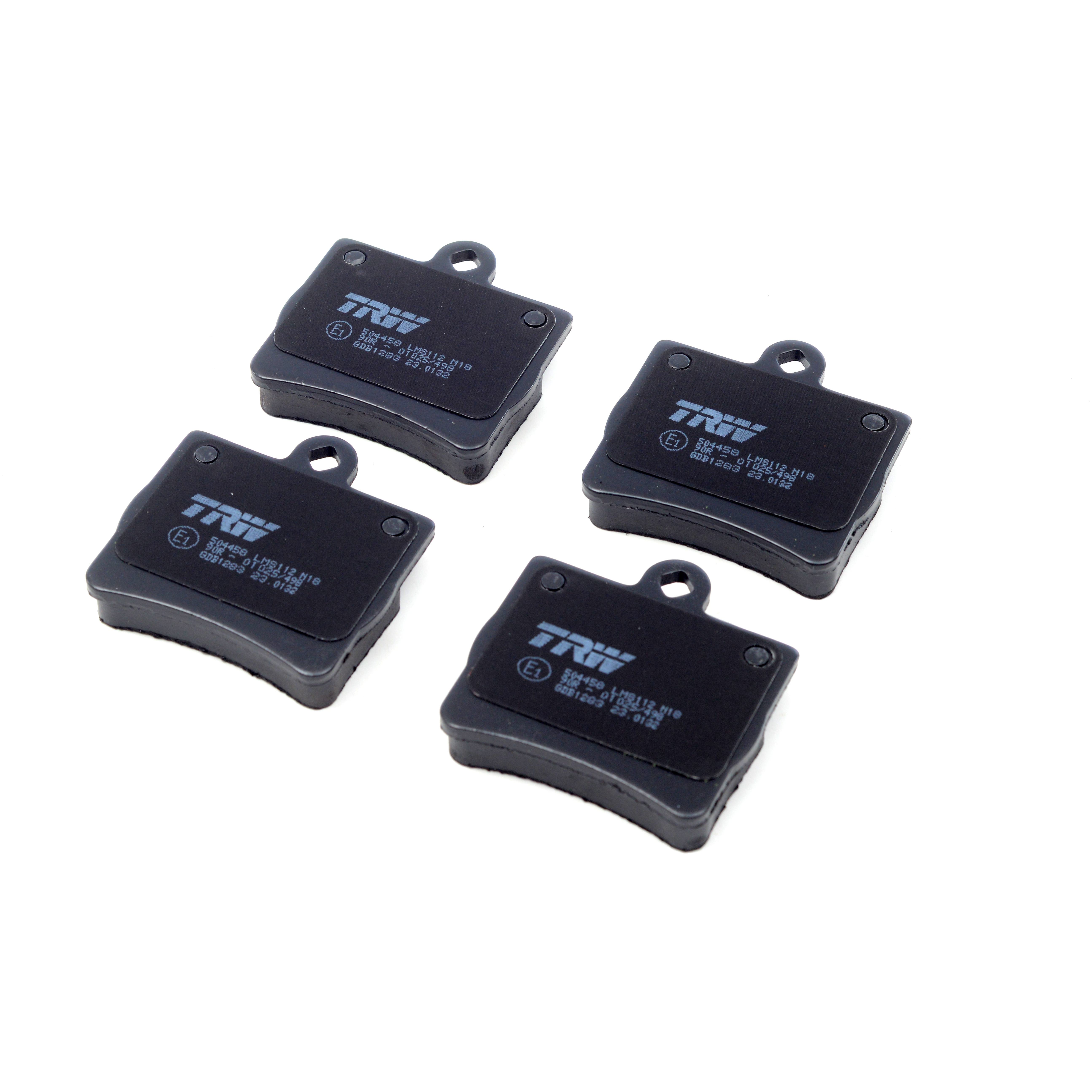 Pastilhas Freio Traseira Antirruído Cotec para Mercedes-Benz C 180 e C 200 - TRW - GDB1283
