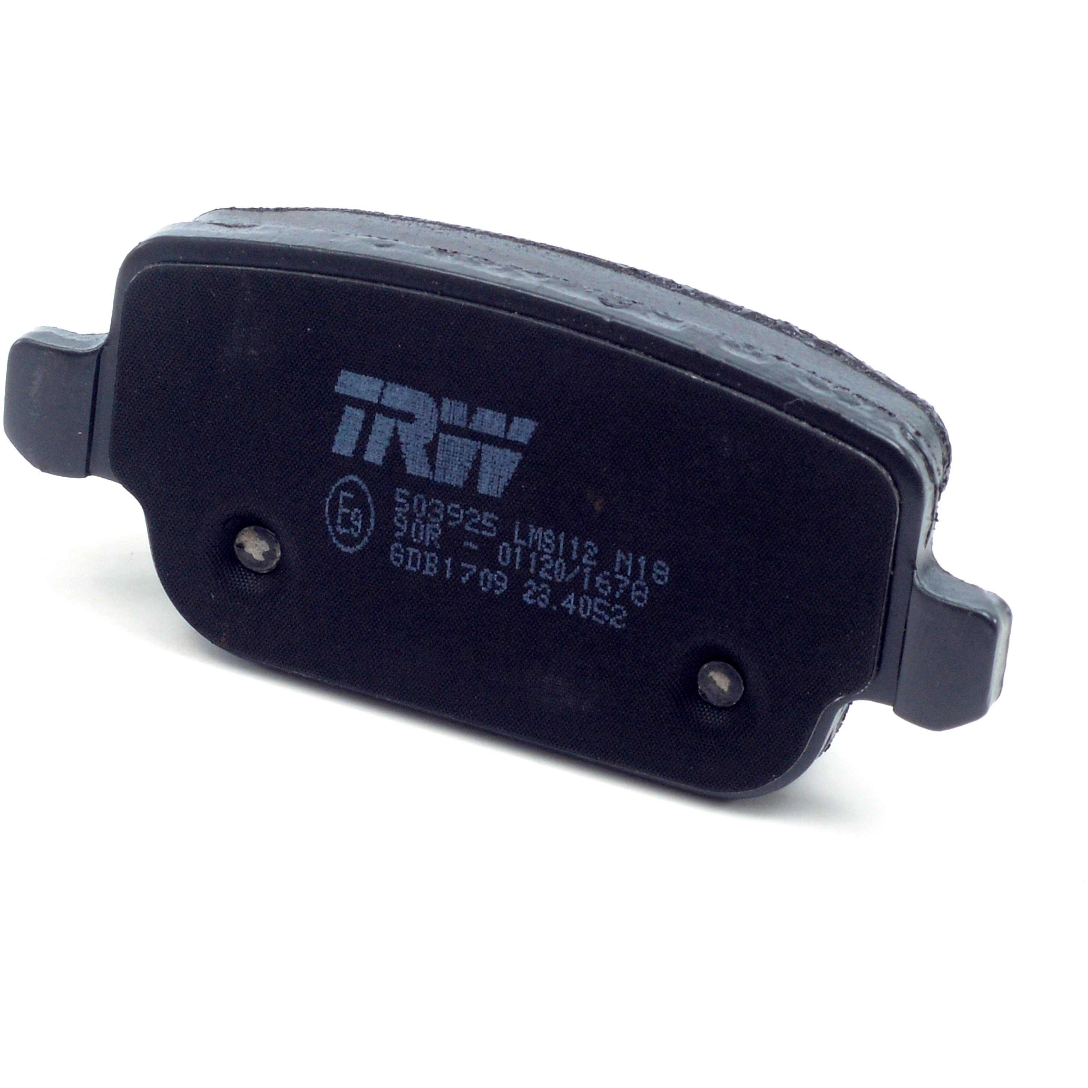 Pastilhas Freio Traseira Antirruído Cotec para Land Rover Freelander 2 - TRW - GDB1709