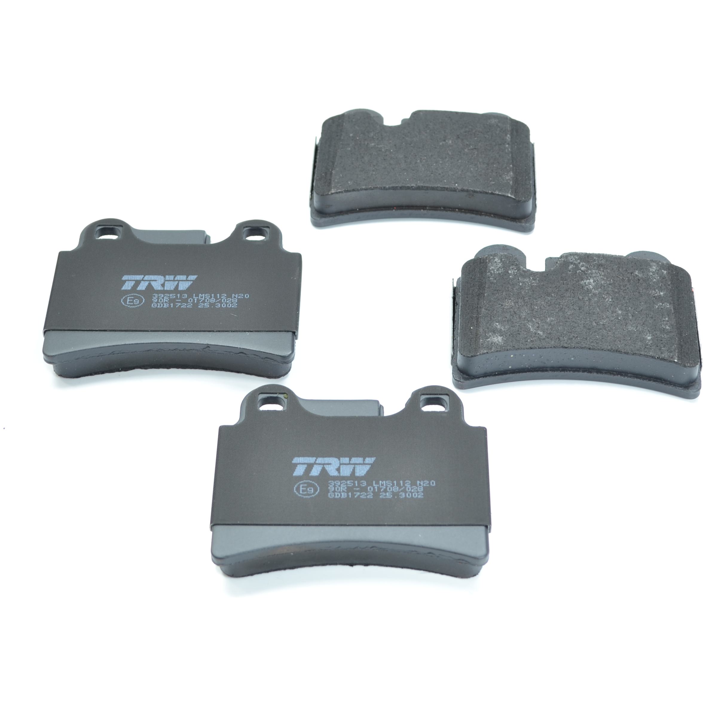 Pastilhas Freio Traseira Antirruído Cotec para Volkswagen Touareg - TRW - GDB1722