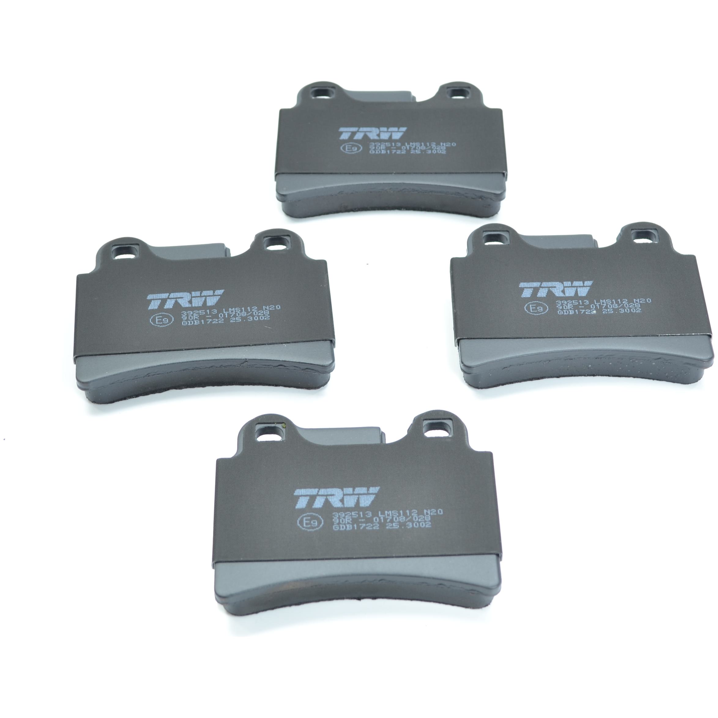 Pastilhas Freio Traseira Antirruído Cotec para Volkswagen Touareg - TRW - GDB1722