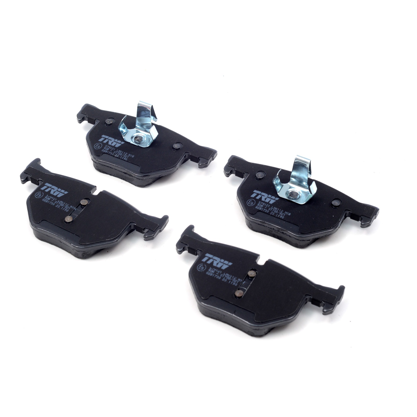 Pastilhas Freio Traseira Antirruído Cotec para BMW X5 e X6 - TRW - GDB1730