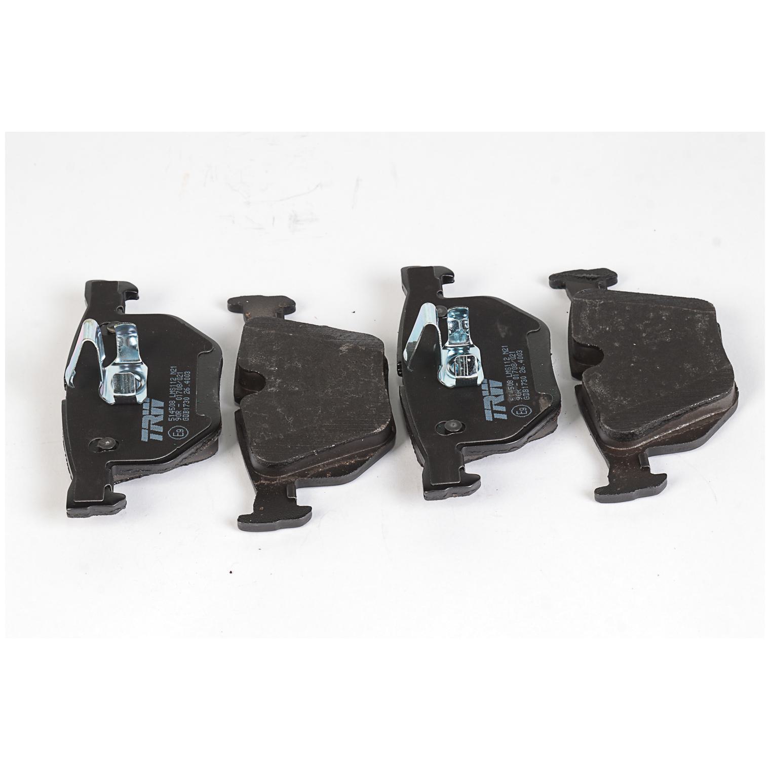 Pastilhas Freio Traseira Antirruído Cotec para BMW X5 e X6 - TRW - GDB1730