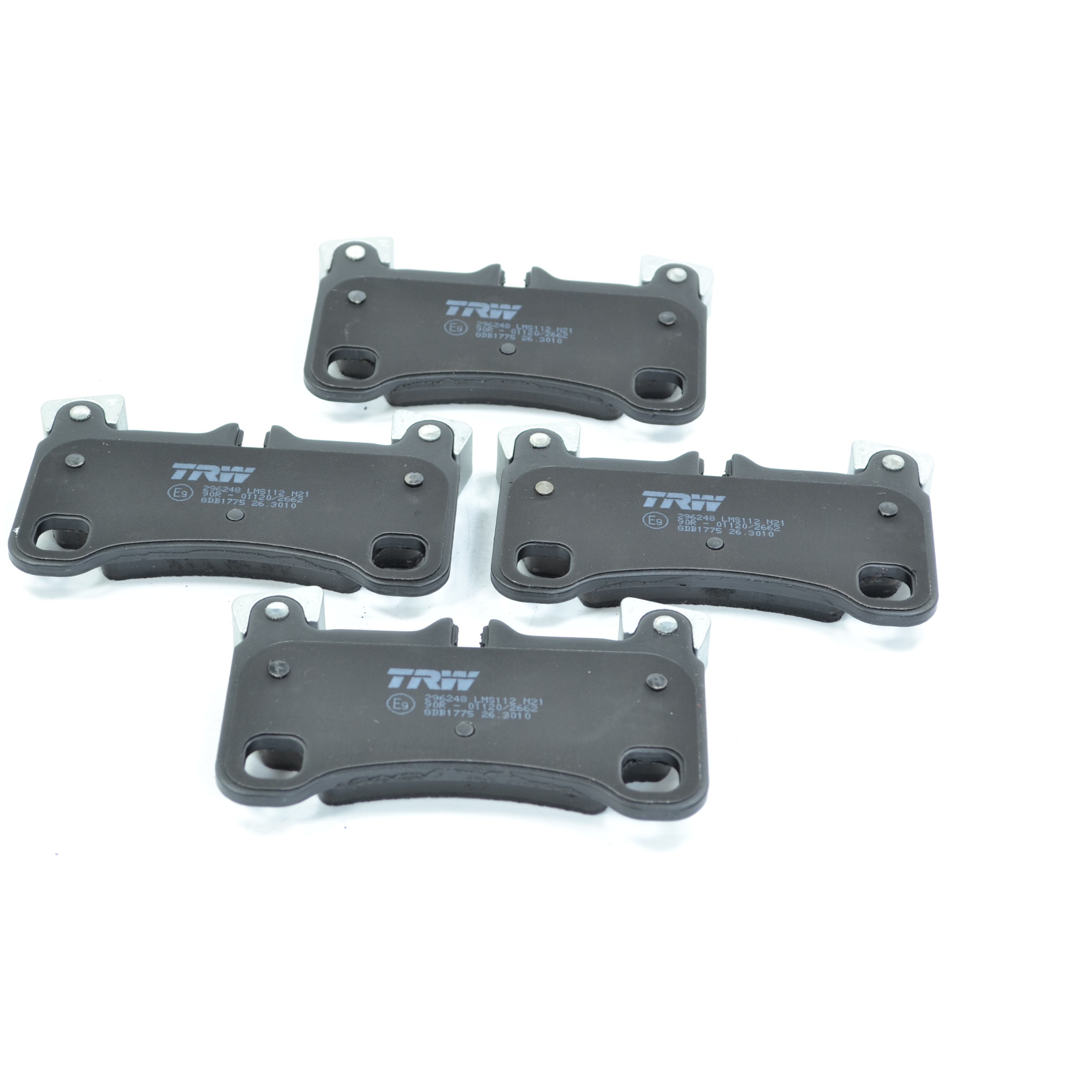 Pastilhas Freio Traseira Antirruído Cotec para Audi Q7 e Volkswagen Touareg - TRW - GDB1775