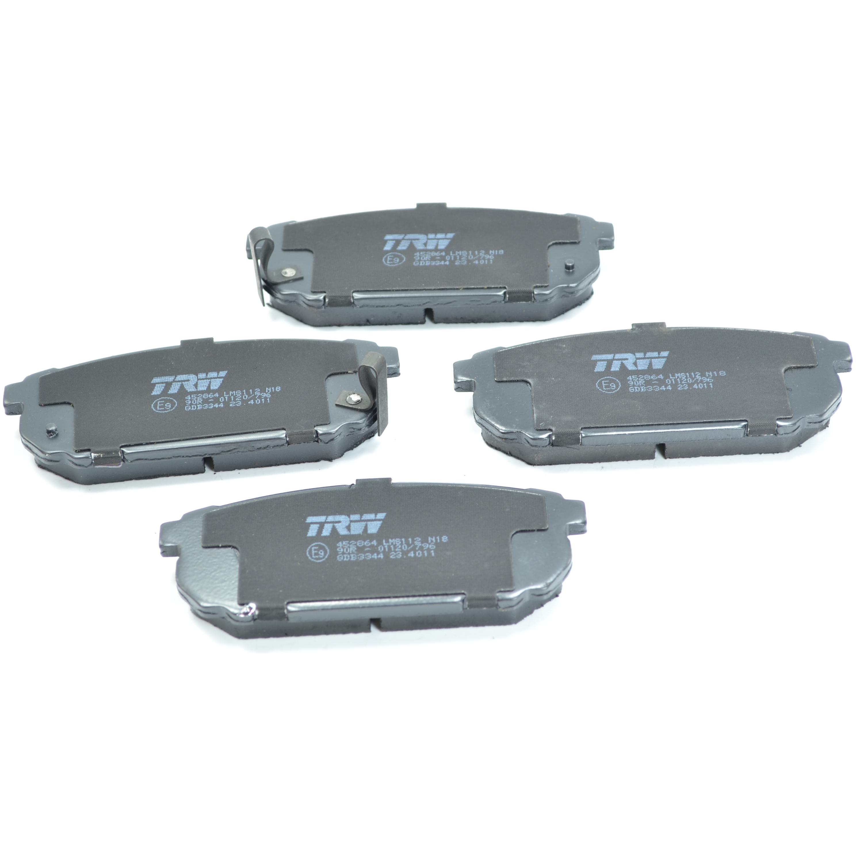 Pastilhas Freio Traseira Antirruído Cotec para KIA Sorento - TRW - GDB3344