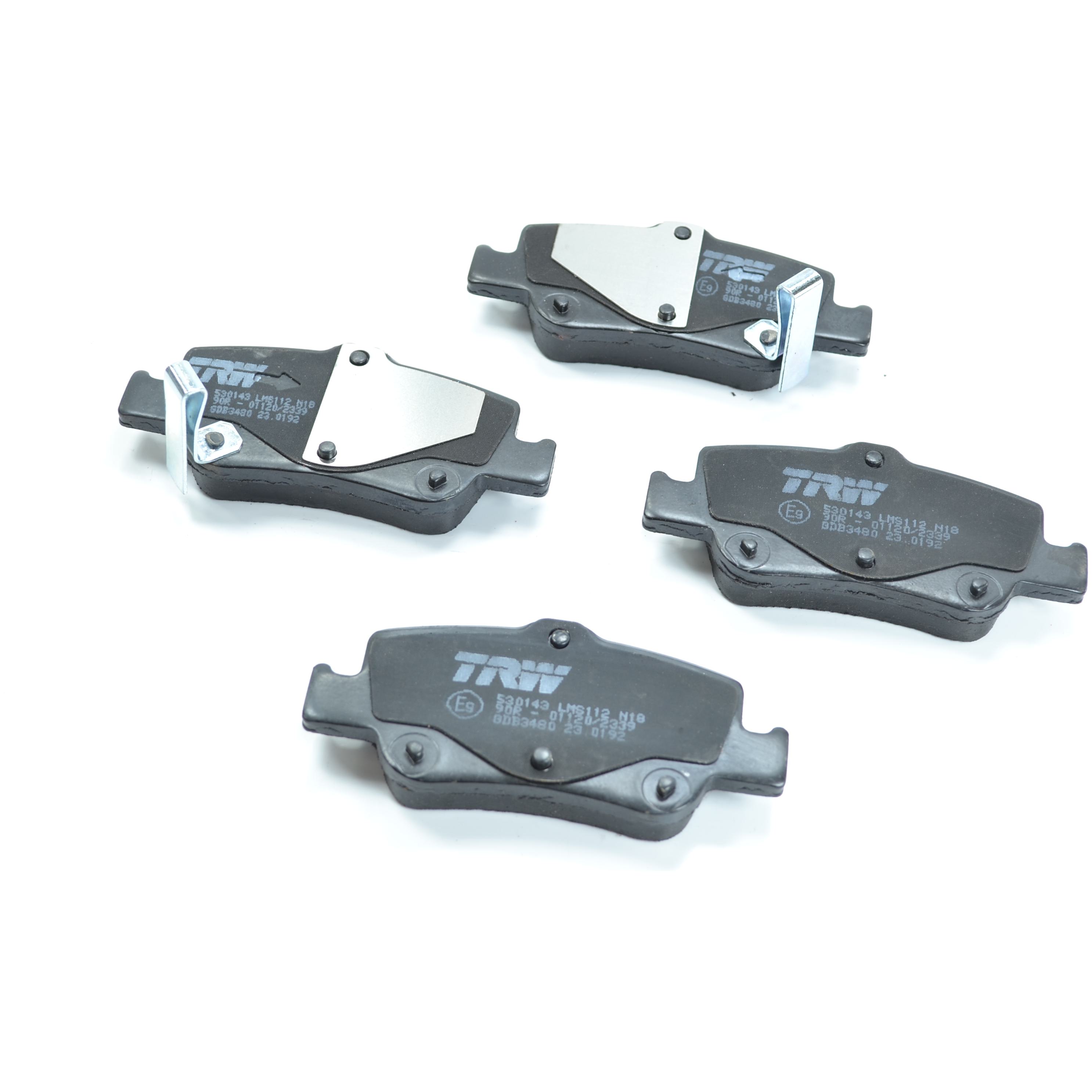 Pastilhas Freio Traseira Antirruído Cotec para Toyota Corolla - TRW - GDB3480