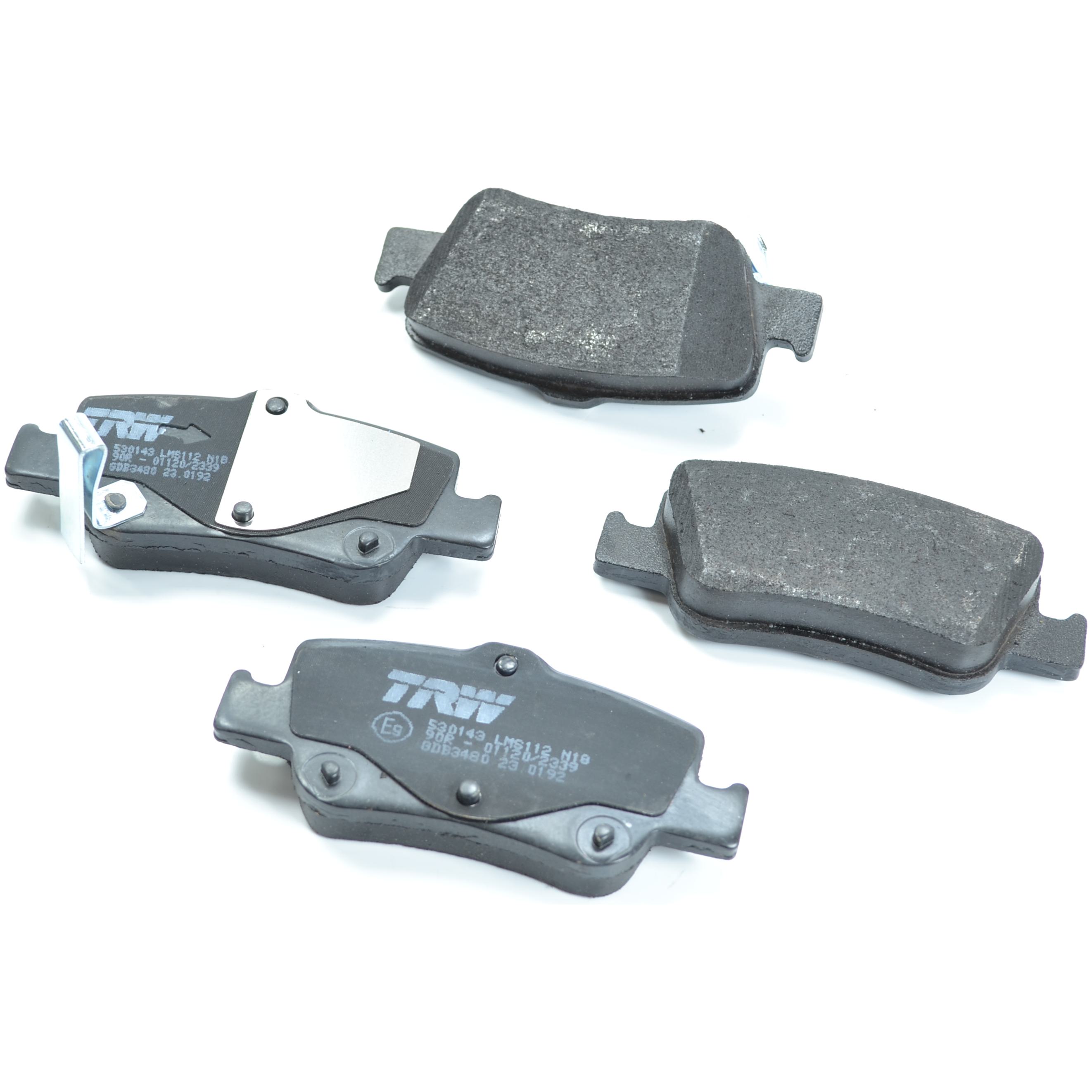 Pastilhas Freio Traseira Antirruído Cotec para Toyota Corolla - TRW - GDB3480