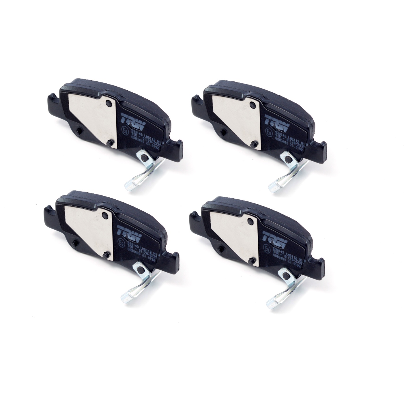 Pastilhas Freio Traseira Antirruído Cotec para Toyota Corolla - TRW - GDB3480