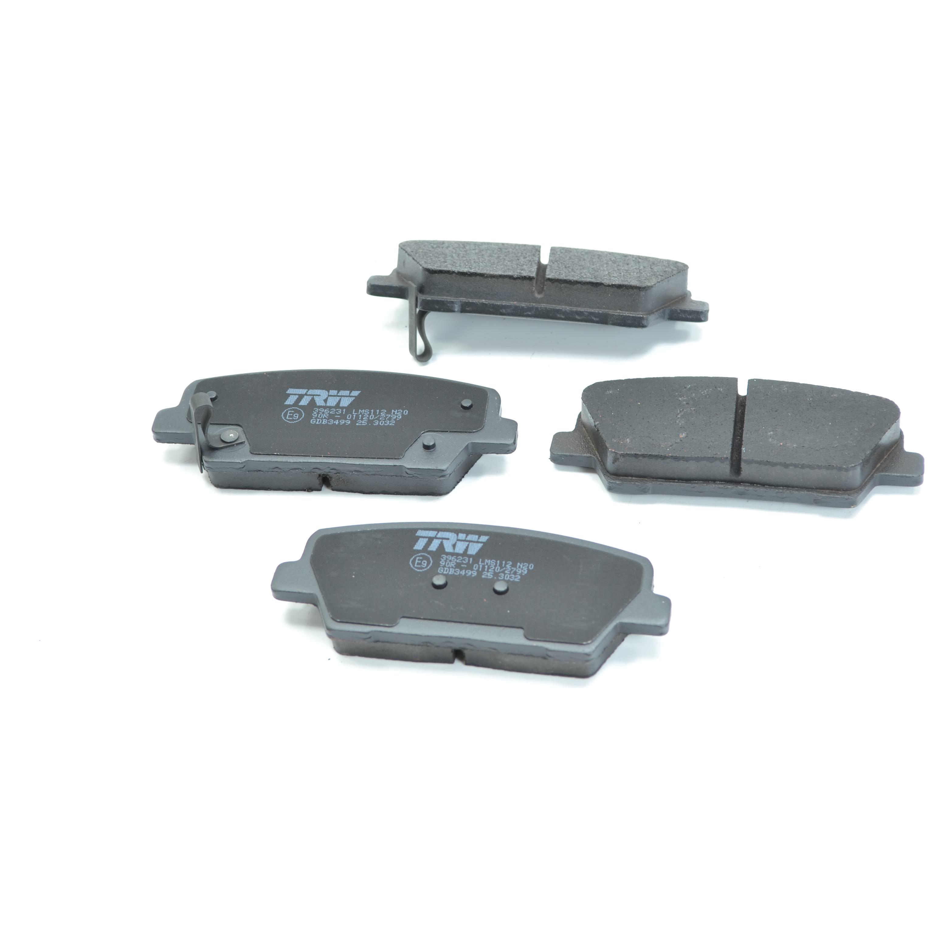 Pastilhas Freio Traseira Antirruído Cotec para Hyundai Grand Santa Fé - TRW - GDB3499
