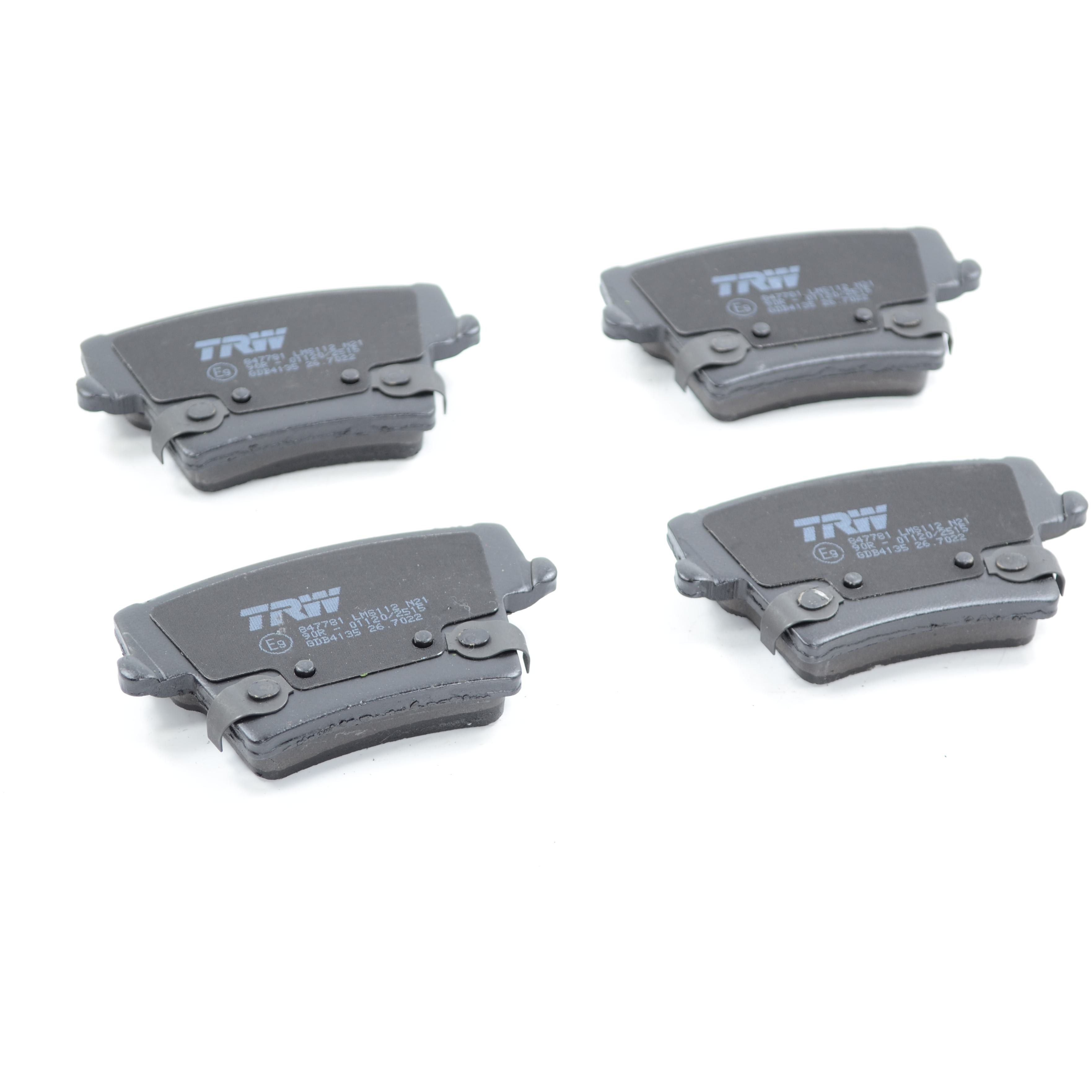 Pastilhas Freio Traseira Antirruído Cotec para Chrysler 300C e 300C Touring - TRW - GDB4135