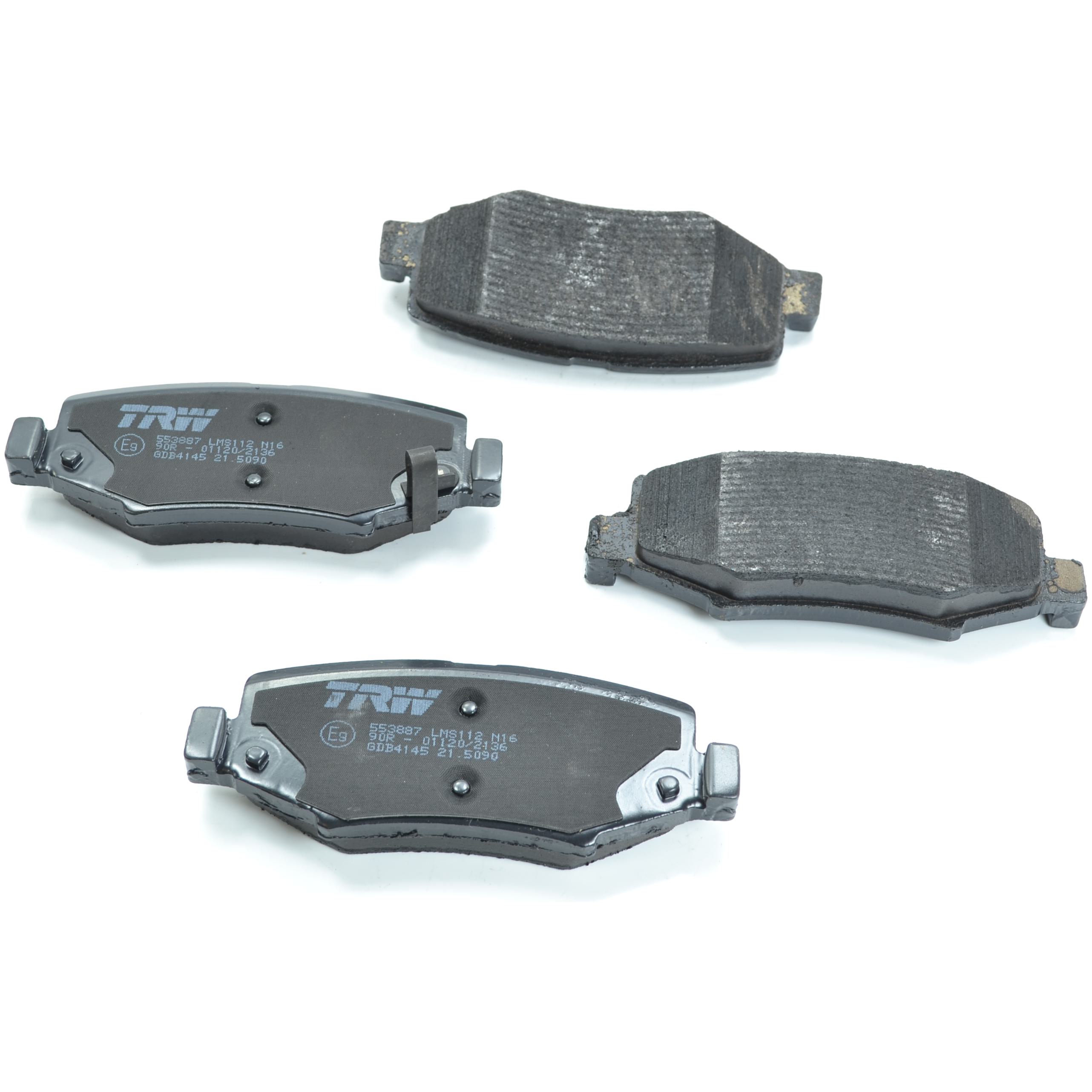 Pastilhas Freio Traseira Antirruído Cotec para Jeep Wrangler - TRW - GDB4145