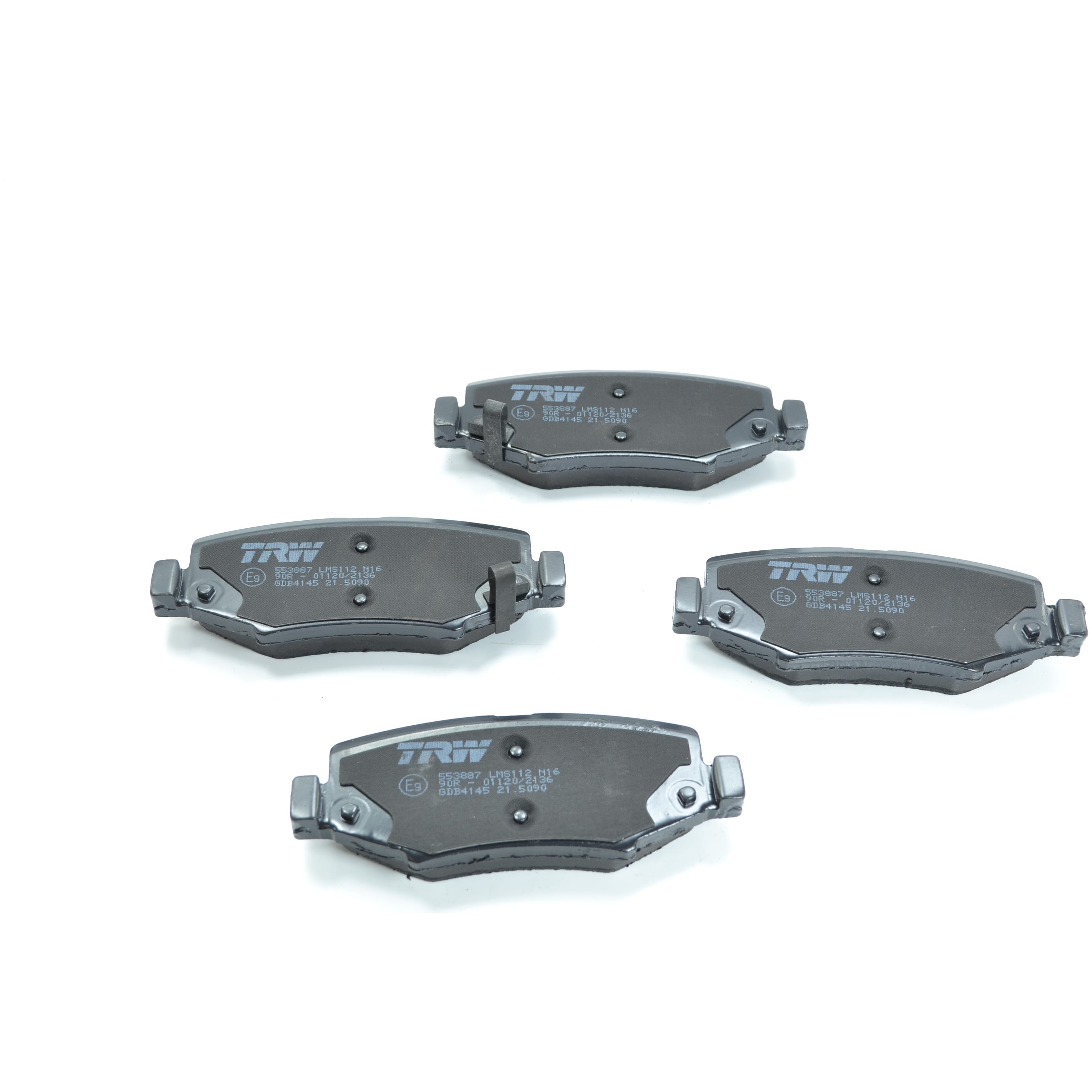 Pastilhas Freio Traseira Antirruído Cotec para Jeep Wrangler - TRW - GDB4145