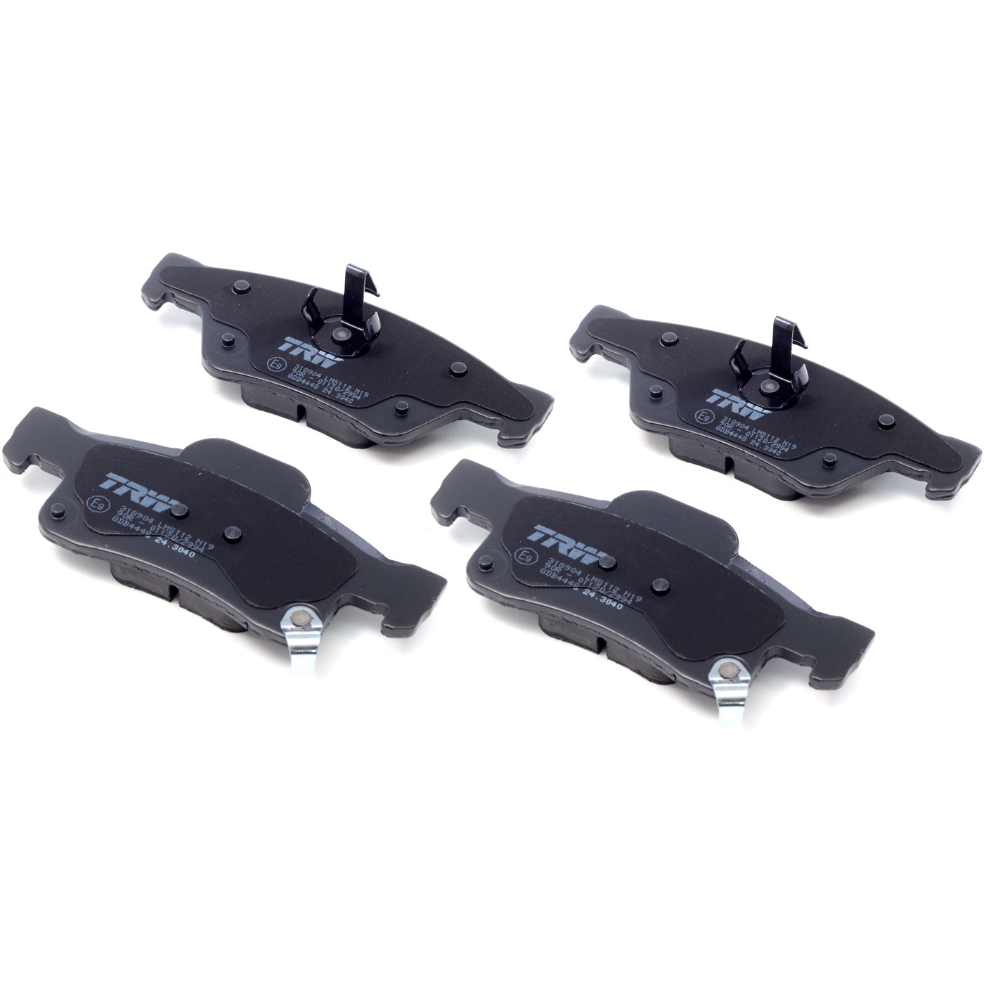 Pastilhas Freio Traseira Antirruído Cotec para Dodge Durango e Jeep Grand Cherokee - TRW - GDB4448