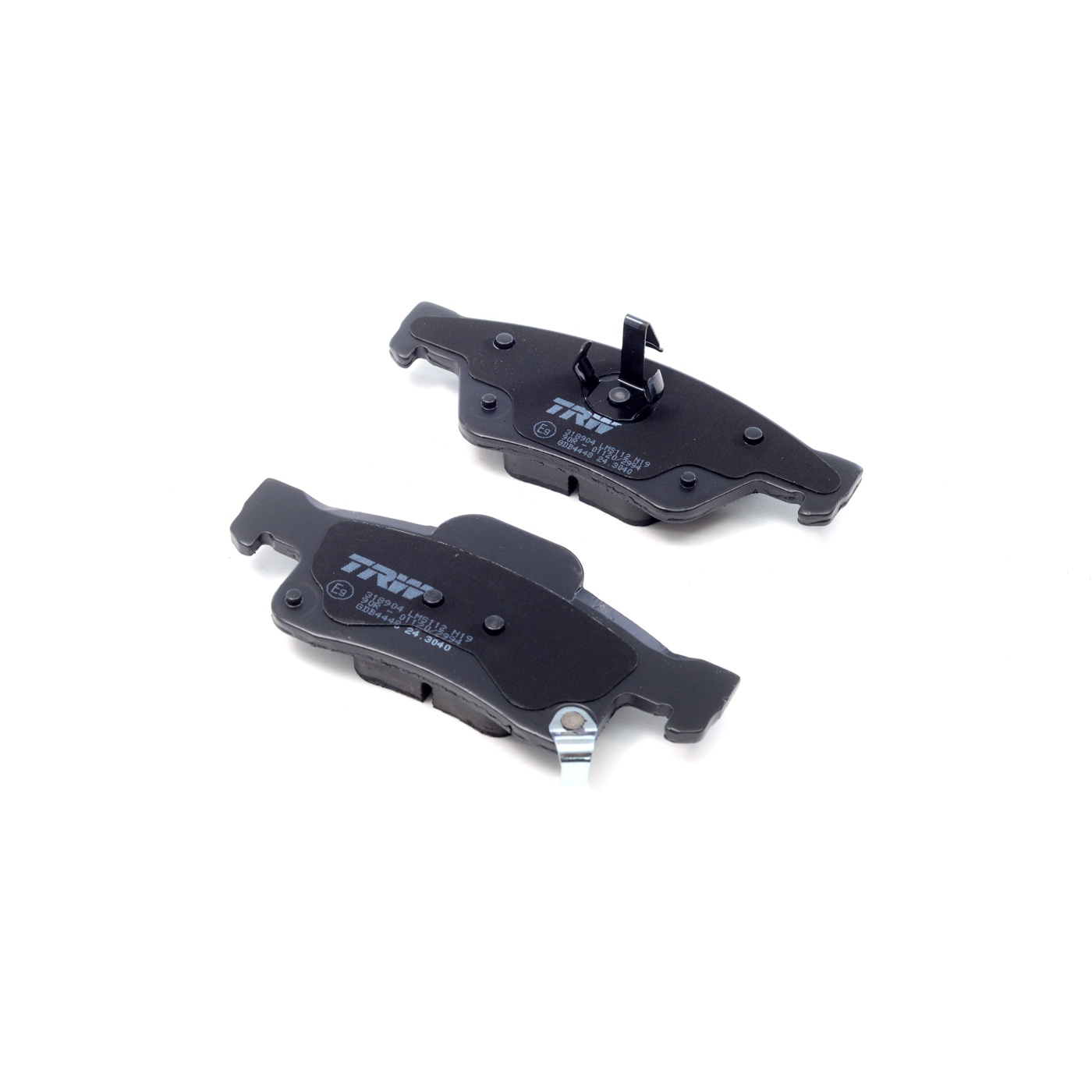 Pastilhas Freio Traseira Antirruído Cotec para Dodge Durango e Jeep Grand Cherokee - TRW - GDB4448