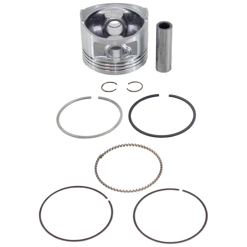Pistão com Anéis STD para Honda CBX 150 Aero e NX 150 - Mahle Metal Leve - P&A9024 STD