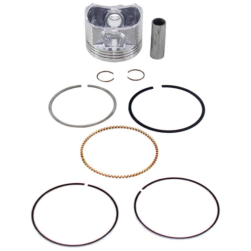 Pistão com Anéis STD para Honda CG 125 e NXR 125 BROS - Mahle Metal Leve - P&A9350 STD
