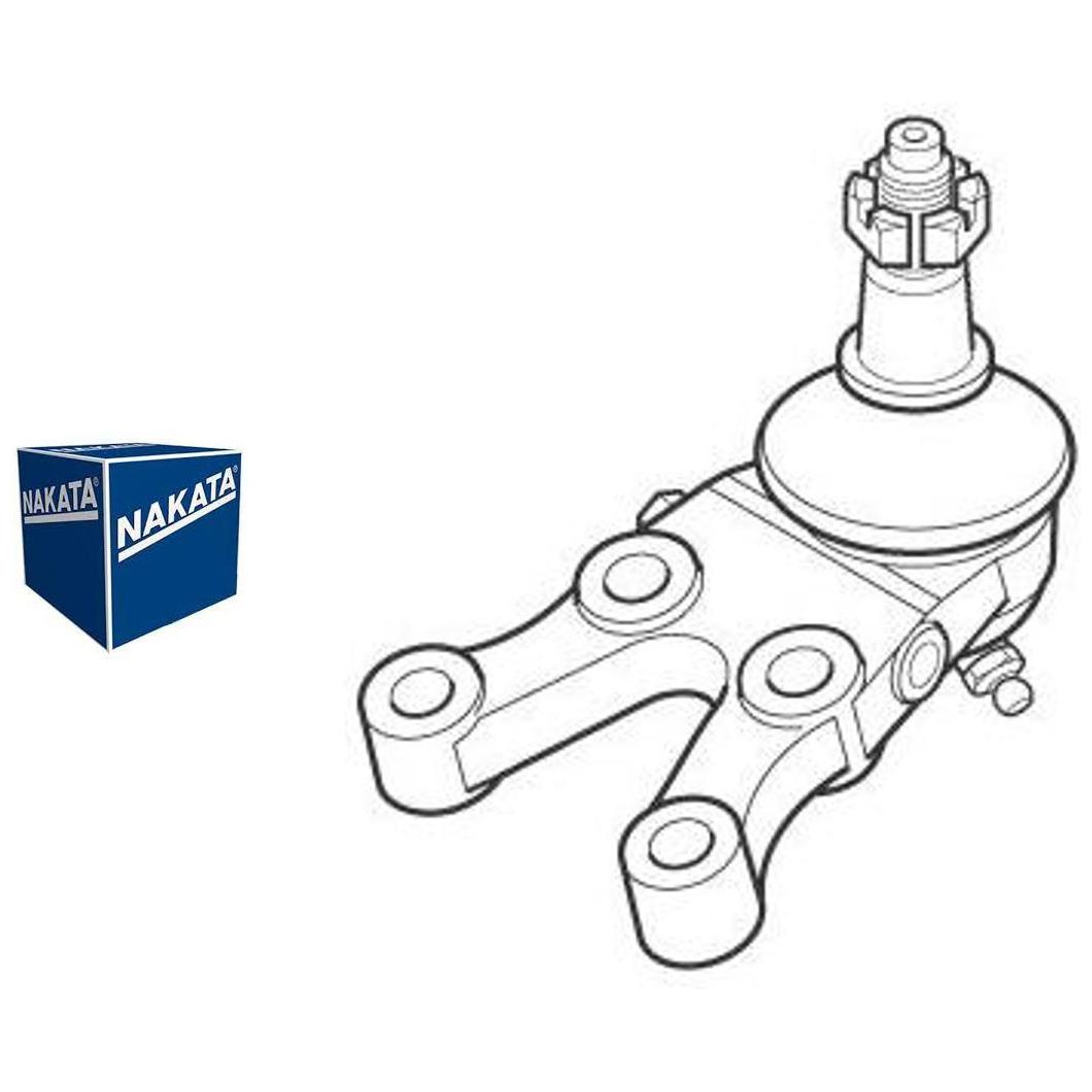 Pivô de Suspensão Dianteiro Inferior Esquerdo para Mitsubishi L200 - Nakata - N 99126