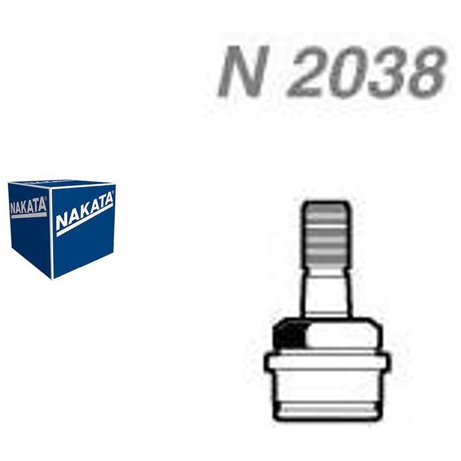 Pivô de Suspensão Dianteiro Inferior para Ford F-1000 e Troller T4 - Nakata - N 2038