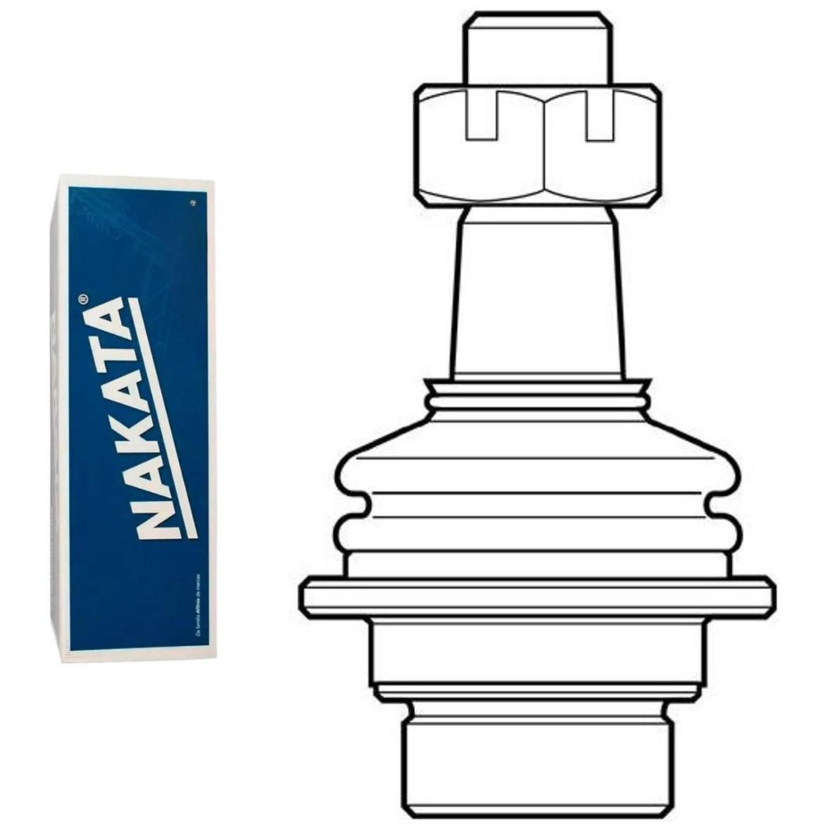 Pivô de Suspensão Dianteiro Inferior para Nissan Frontier - Nakata - N 99174