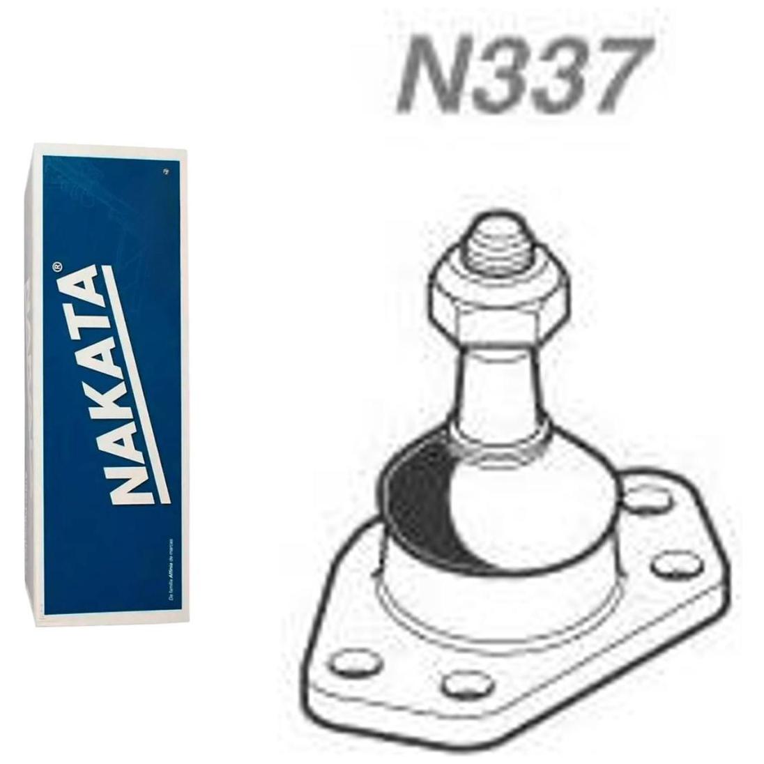 Pivô de Suspensão Dianteiro Superior - Nakata - N 337