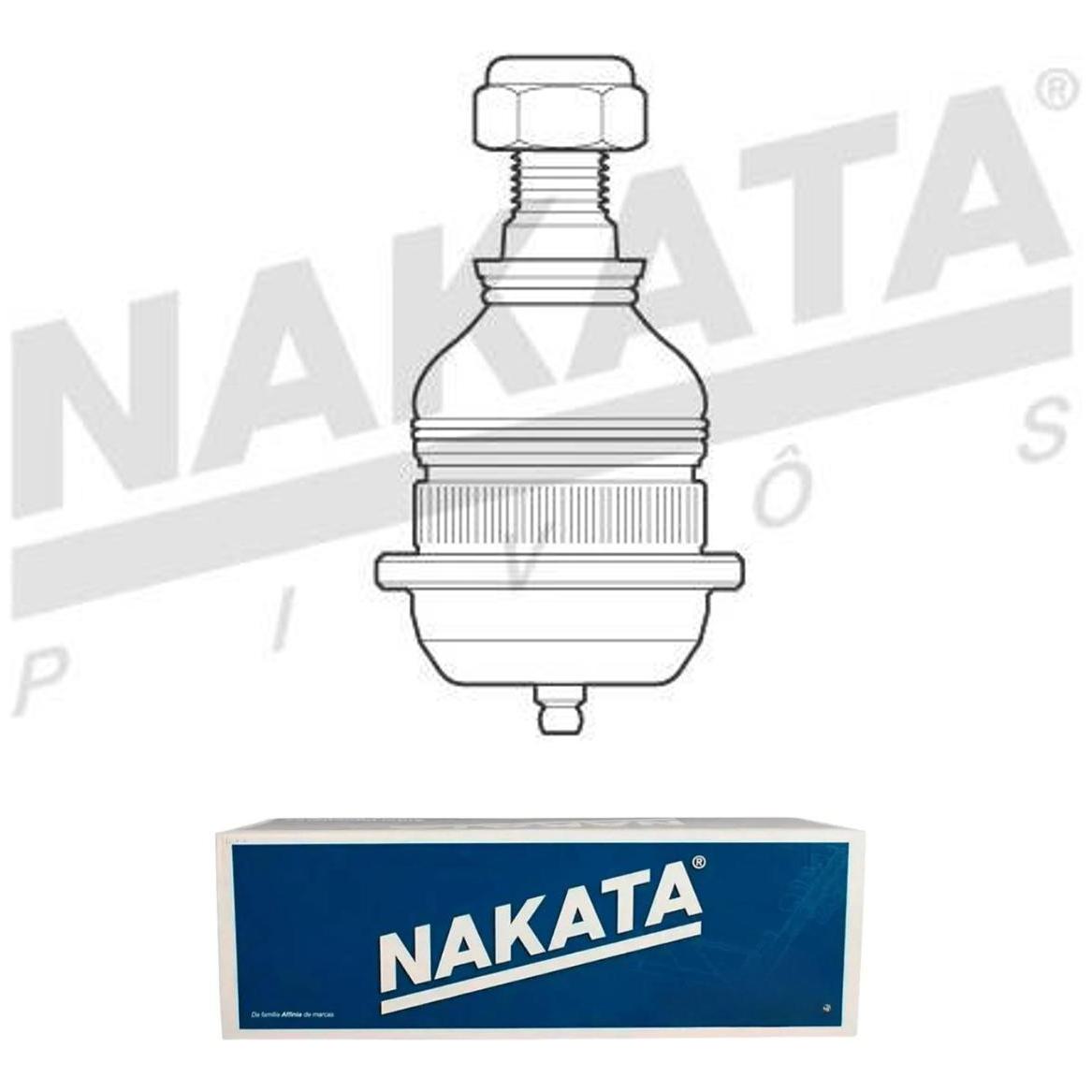 Pivô de Suspensão Dianteiro Superior para Mitsubishi L200 - Nakata - N 99055