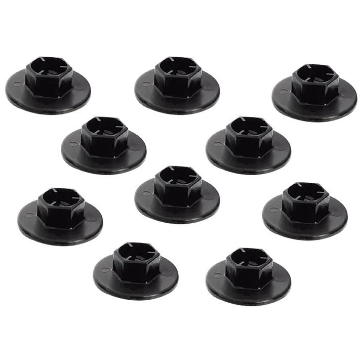 Kit 10 Porca de Fixação do Para-Barro para KIA Sportage - Universal Automotive - 94789