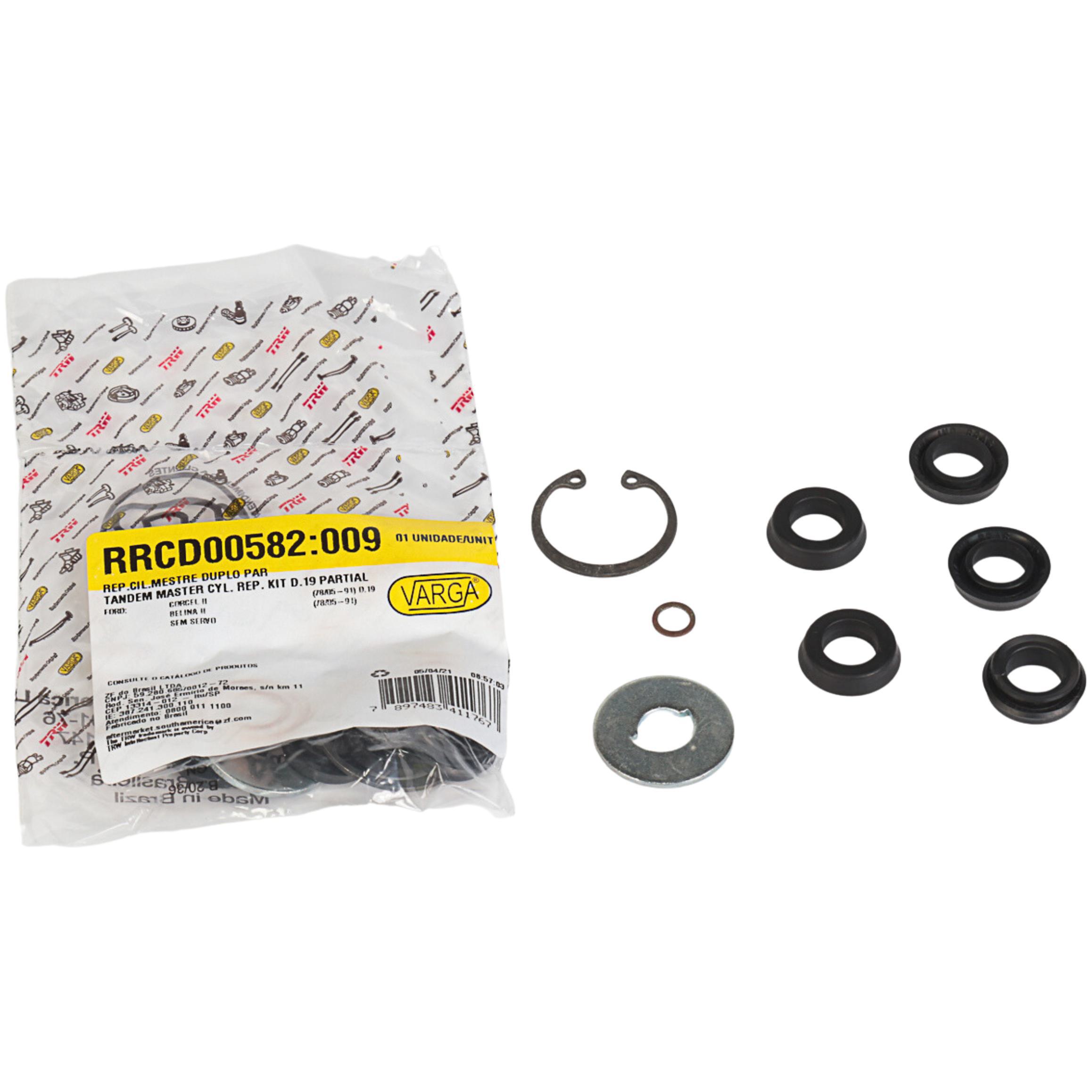 Reparo Cilindro Mestre Duplo para Ford Belina e Corcel - TRW - RRCD00582