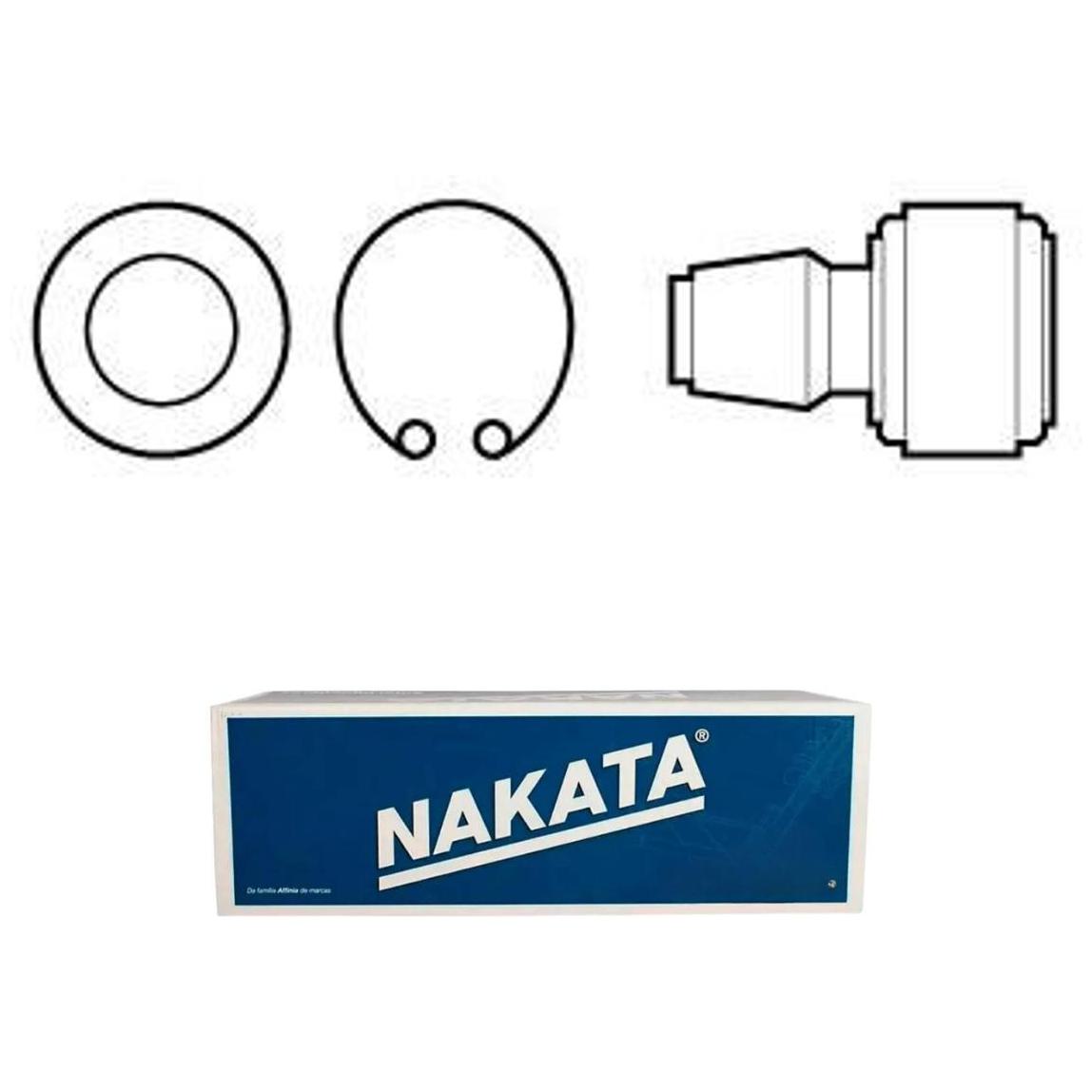 Reparo com Pino Simples Dianteira para Scania K112 - Nakata - N 6517