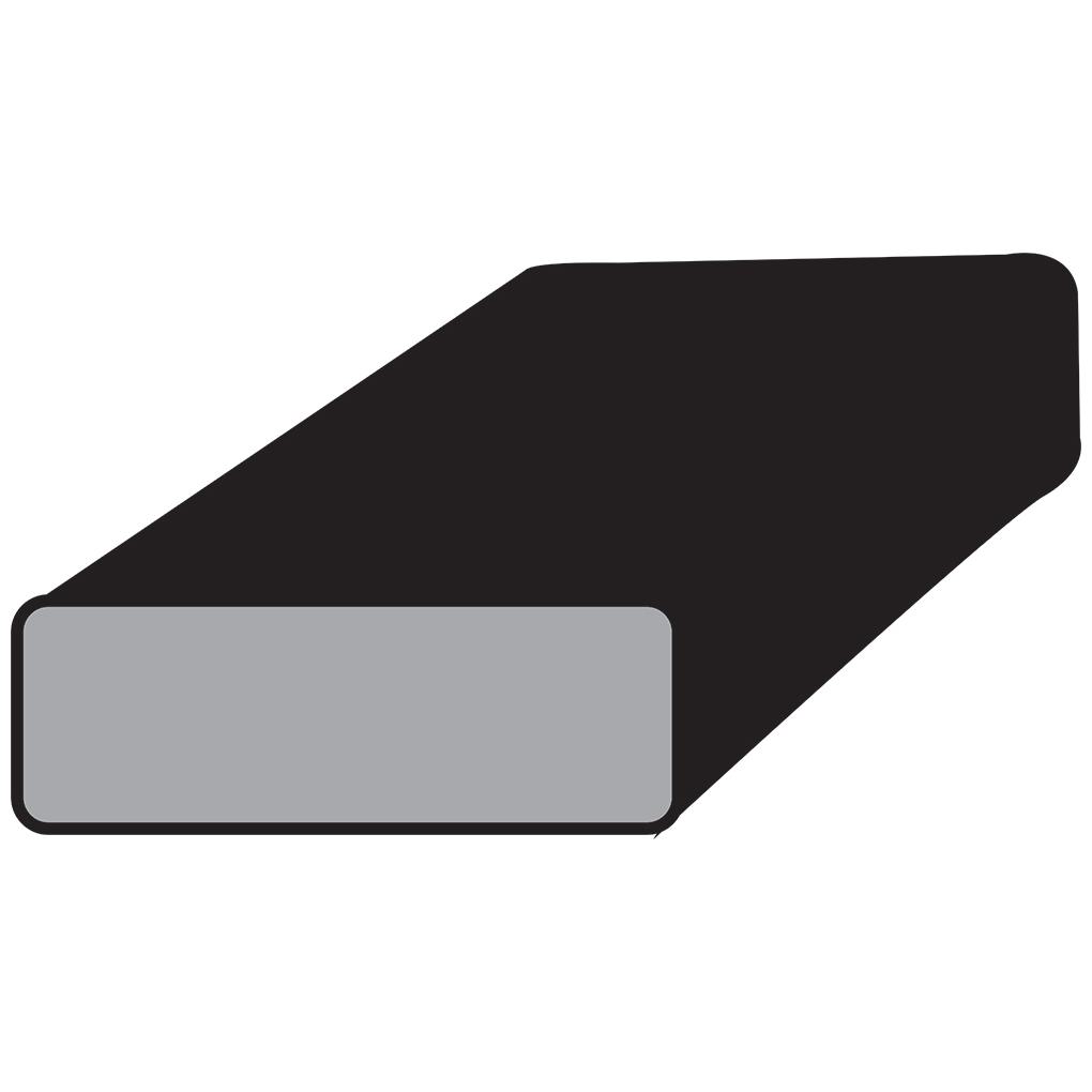 Rolo de Borracha do Cordão 25 Metros - Uniflex - 37096