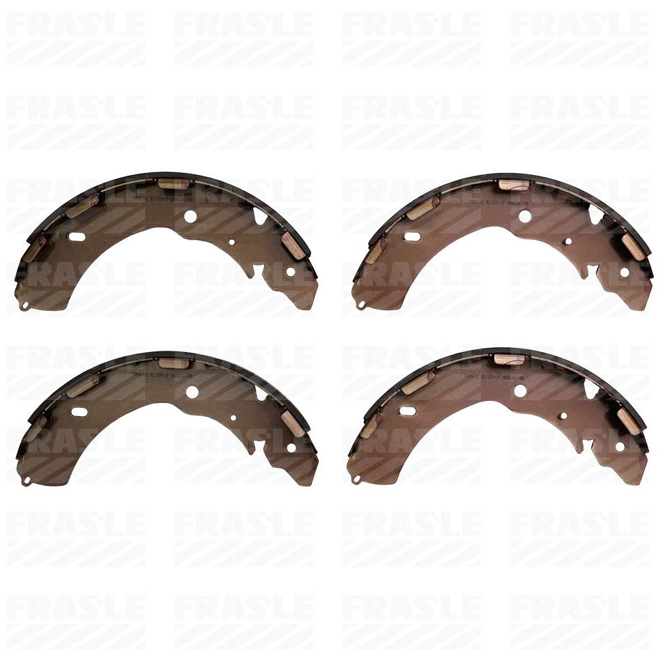 Sapata de Freio Traseira para Chevrolet S10 e Mitsubishi L200 - Fras-le - MI/370-CP