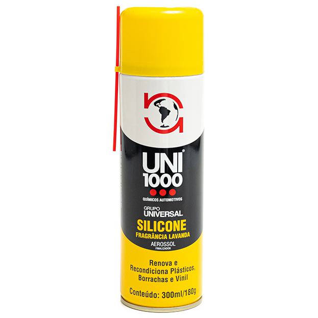Silicone Spray Lavanda 300Ml 180G - Uni1000 - 87117