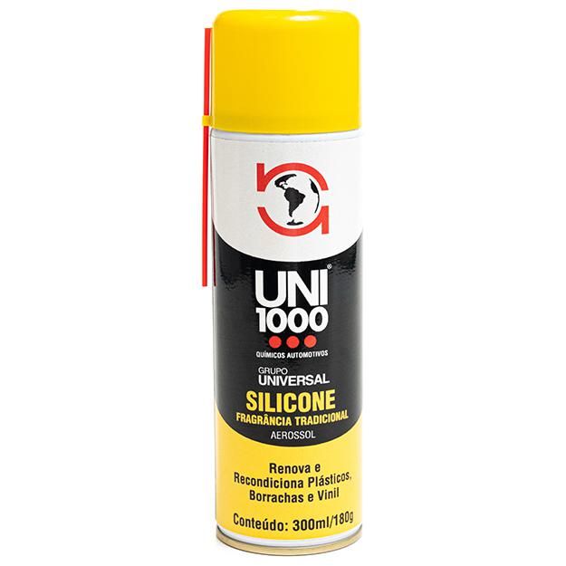 Silicone Spray Tradicional 300Ml 180G - Uni1000 - 87111