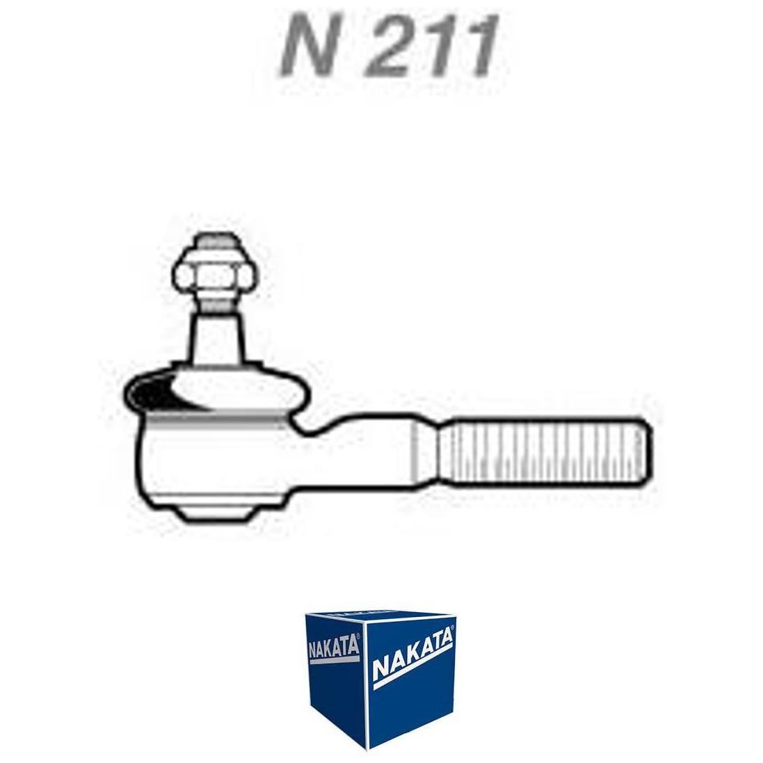 Terminal de Direção Dianteiro Esquerdo para Ford Jeep - Nakata - N 211