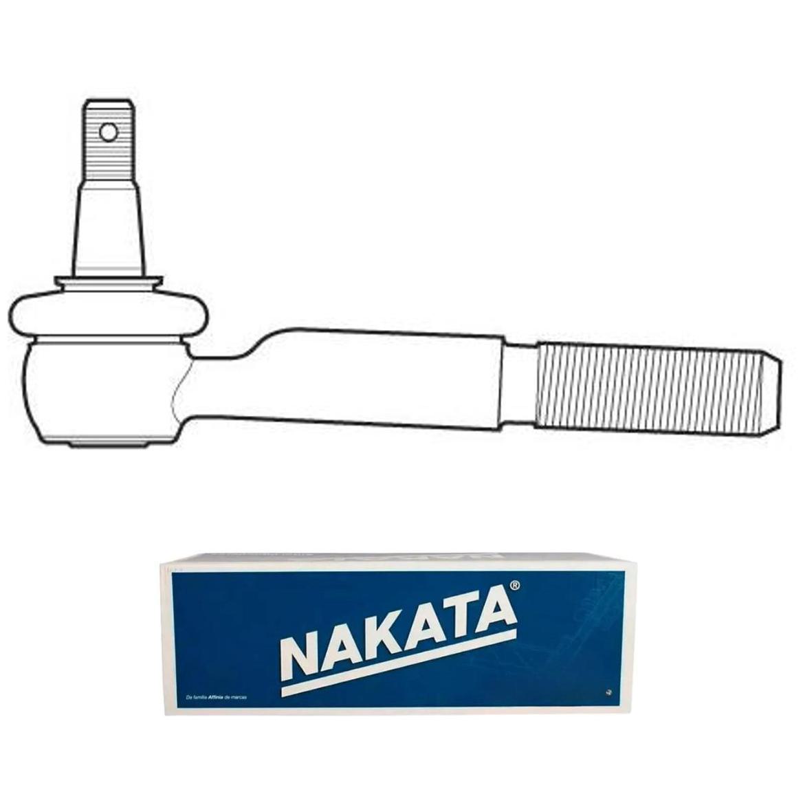 Terminal de Direção Dianteiro Esquerdo para Ford F-250 e F-350 - Nakata - N 2134