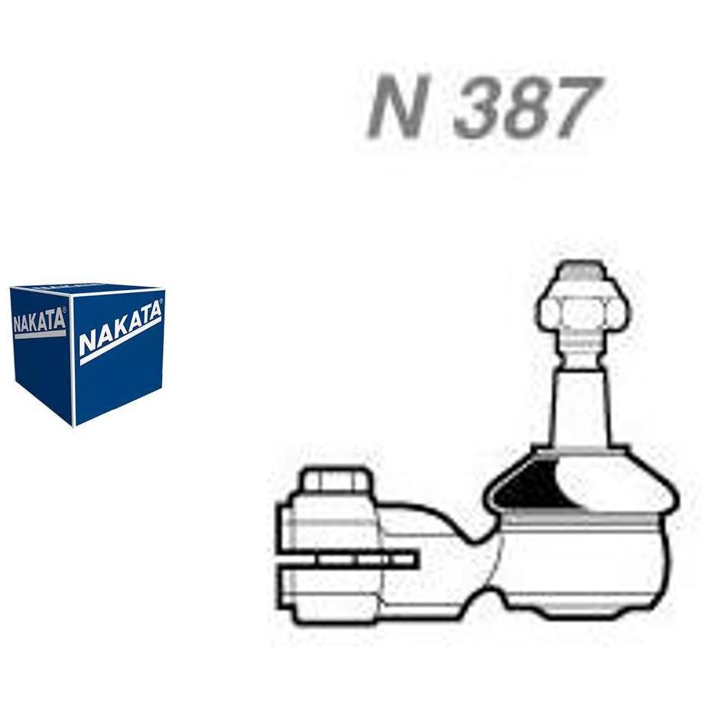 Terminal de Direção Dianteiro Esquerdo - Nakata - N 387