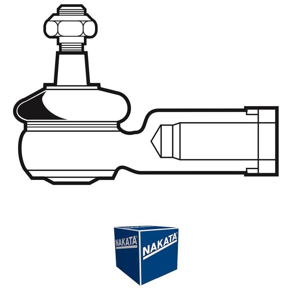 Terminal de Direção Dianteiro para Volkswagen Gol - Nakata - N 1076